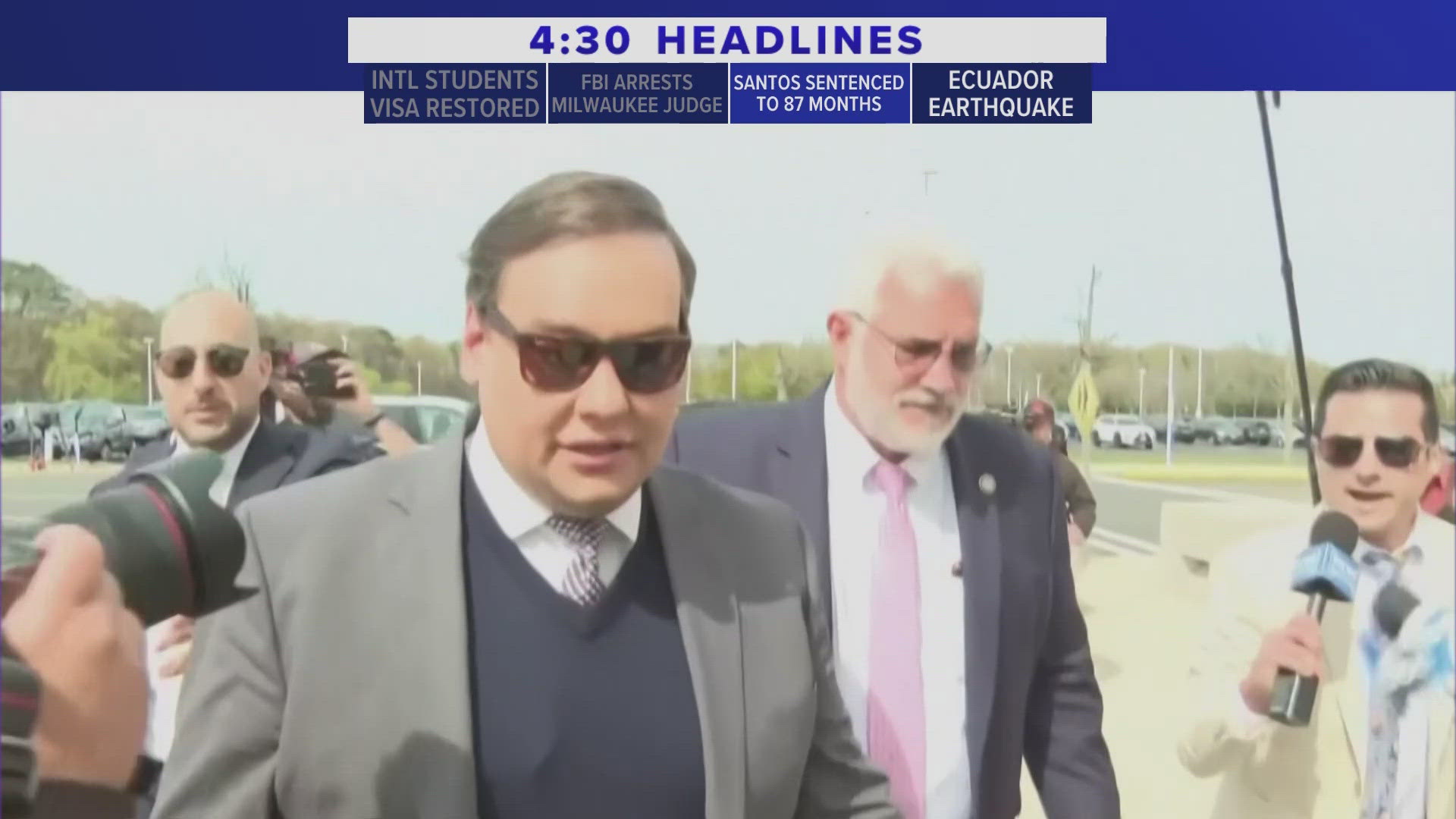 George Santos sentenced to 87 months in federal prison | kgw.com