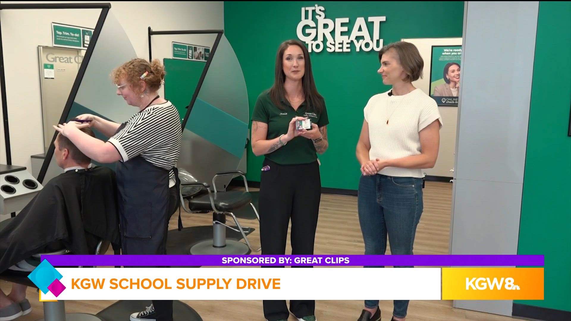 Get a great haircut and help the community when you drop off school supplies at ...
