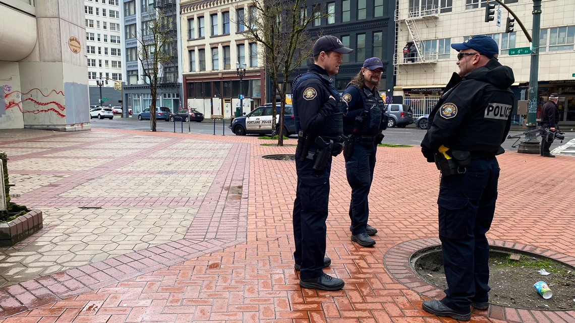 Portland Police Begin Patrols Around Vacant Washington Center 