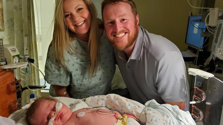 Oregon baby is second patient to undergo landmark fetal surgery for spina bifida