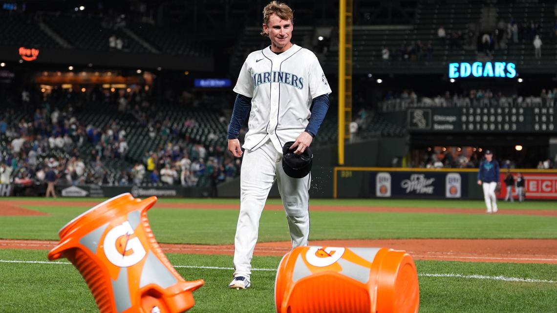 Mariners’ Colt Emerson makes 1st first career start at shortstop as J.P. Crawford gets day off