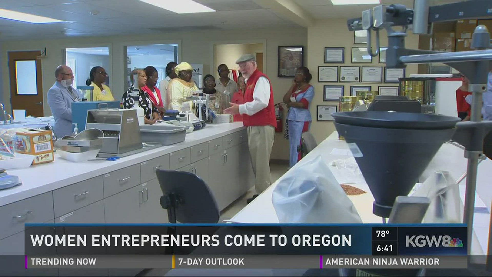 Entrepreneurs from Africa visit Oregon business