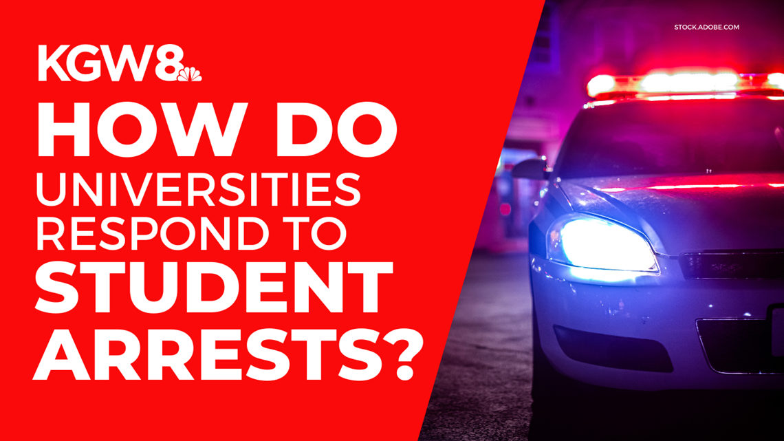 How Do Colleges Respond To Student Arrests Kgw