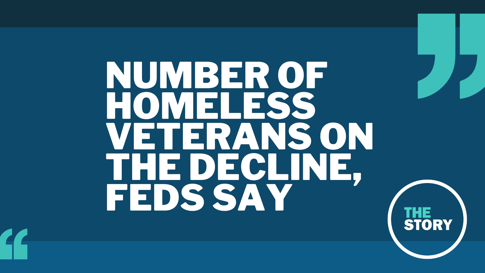 The data compiled from Point in Time counts found homelessness among veterans down about 11% in Oregon, and reaching a record low nationwide.