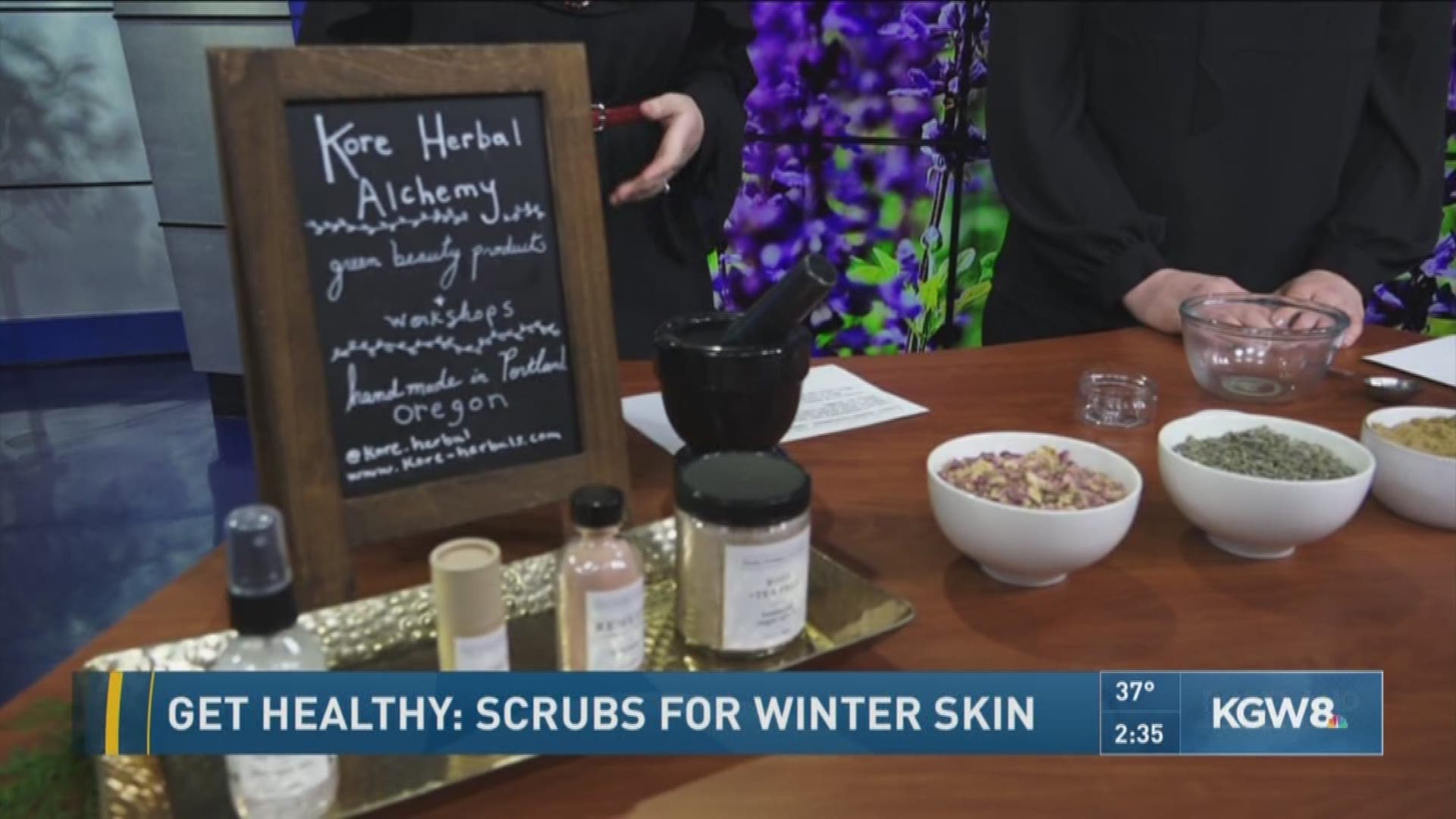 Get healthy: scrubs for winter skin