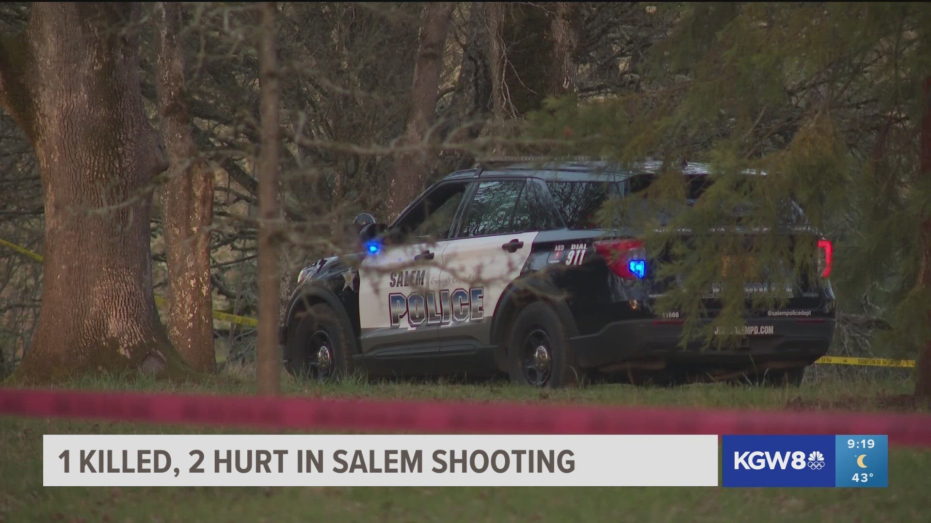 Officers say the two injured were under 18 years old but did not add details about the person who died at Bush's Pasture Park