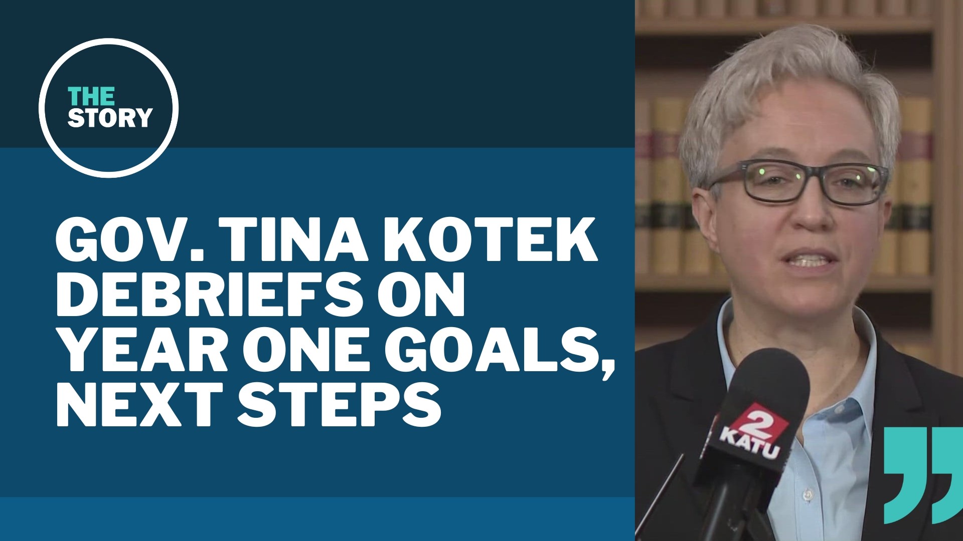 The governor held a press briefing Tuesday to talk about the progress on her first year's goals and chart a course for 2024. Here's what she outlined.