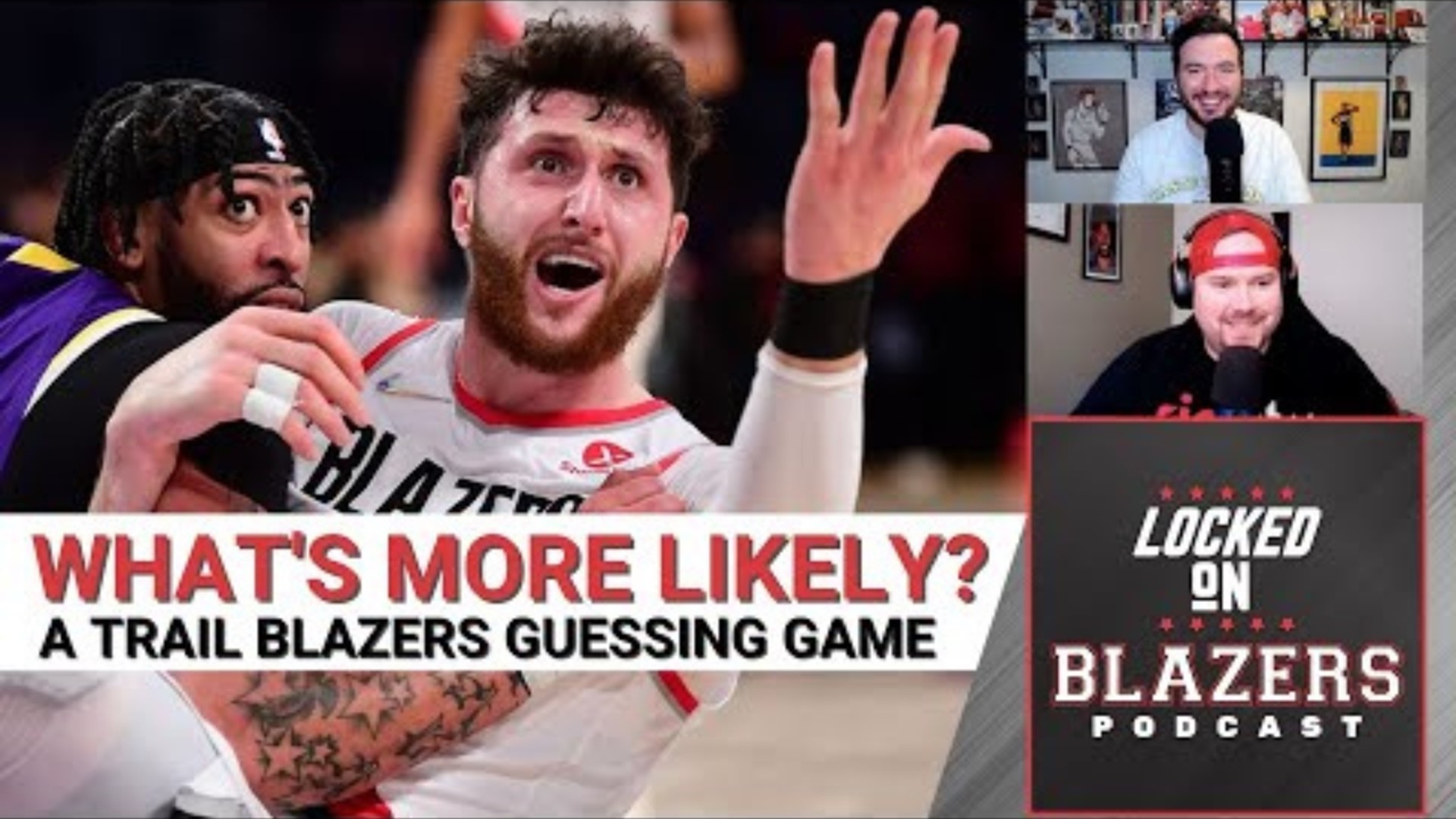 Danny Marang of Jacked Ramsays and 1080 The Fan joins the show to play a Portland Trail Blazers-centric game of What's More Likely.