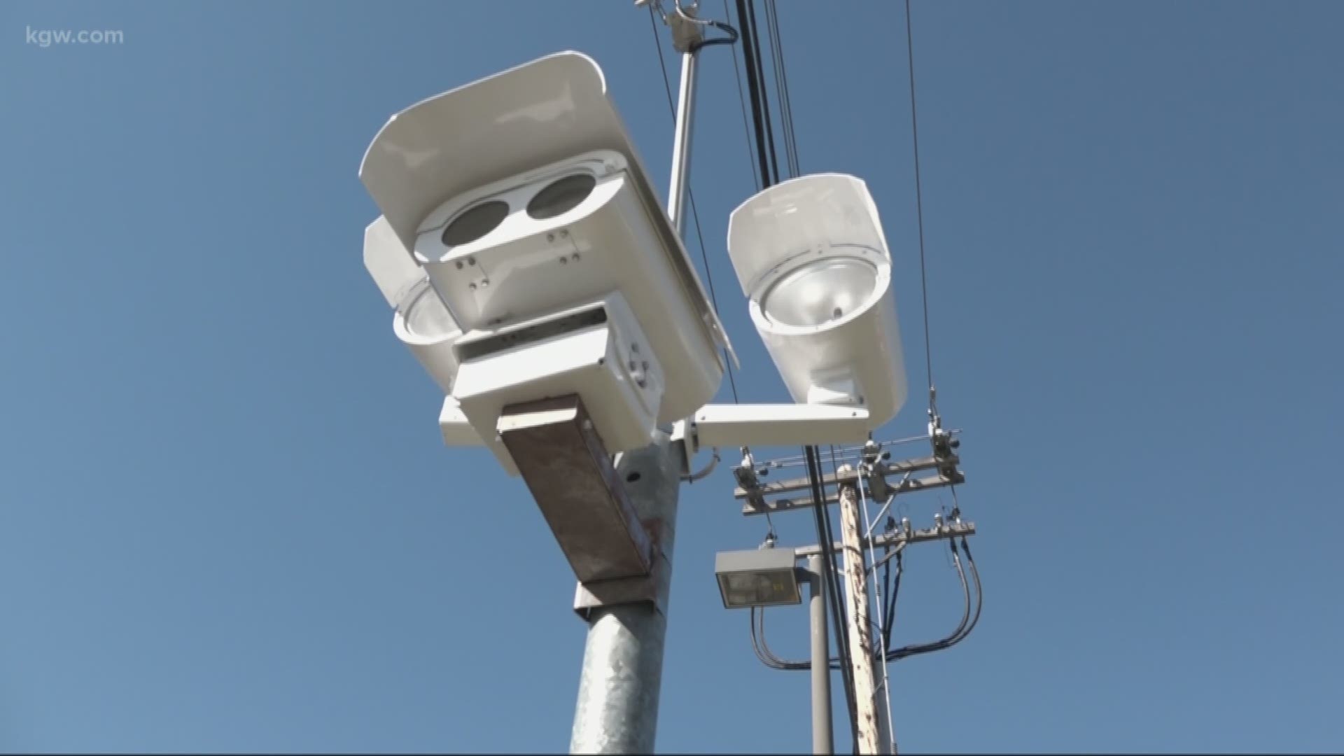 Red-light cameras are catching speeding drivers in Beaverton.