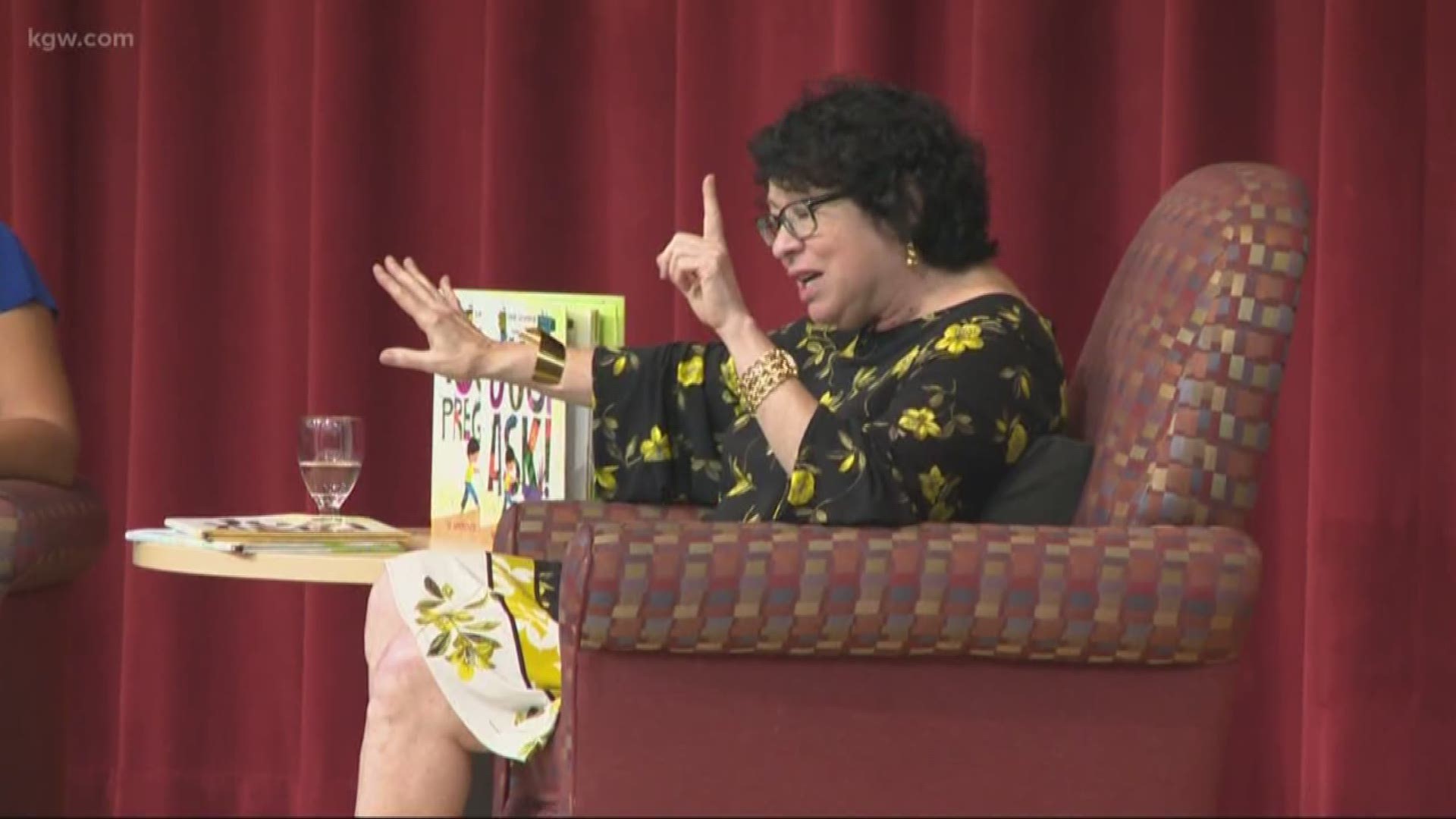 U.S. Supreme Court Justice Sonya Sotomayor was at PCC talking about her new children's book called 'Just Ask! Be Different, Be Brave, Be You.'