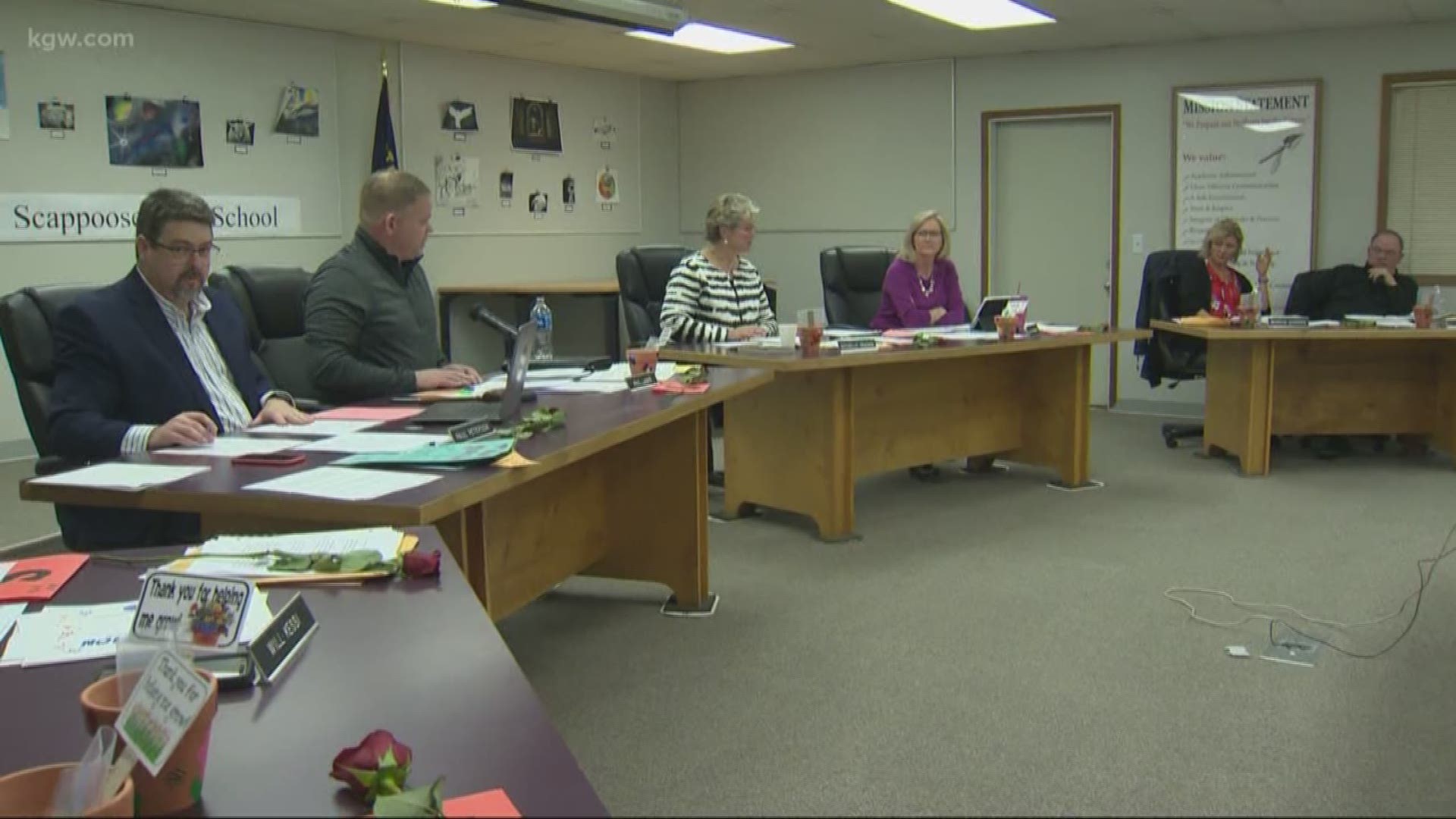 A school board Scappoose voted to allow the book “George” in an upcoming reading competition.