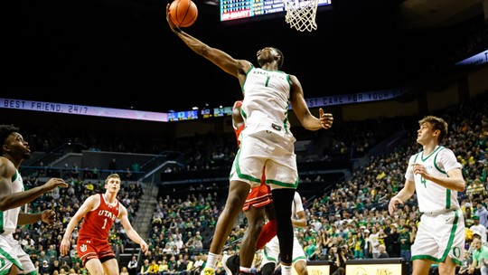 N’Faly Dante Helps Oregon Ducks Beat Utah | Kgw.com