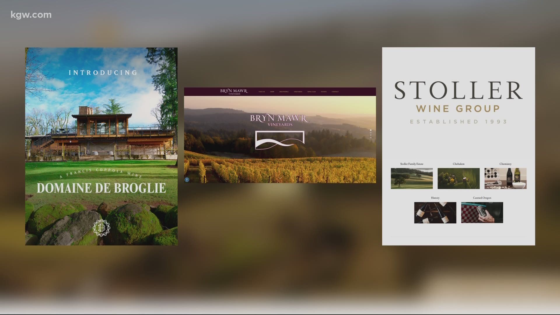 After learning the couples' wedding plans were ruined, three Oregon wineries stepped up to help bring the magic back to their special days.
YouTube: KGW News