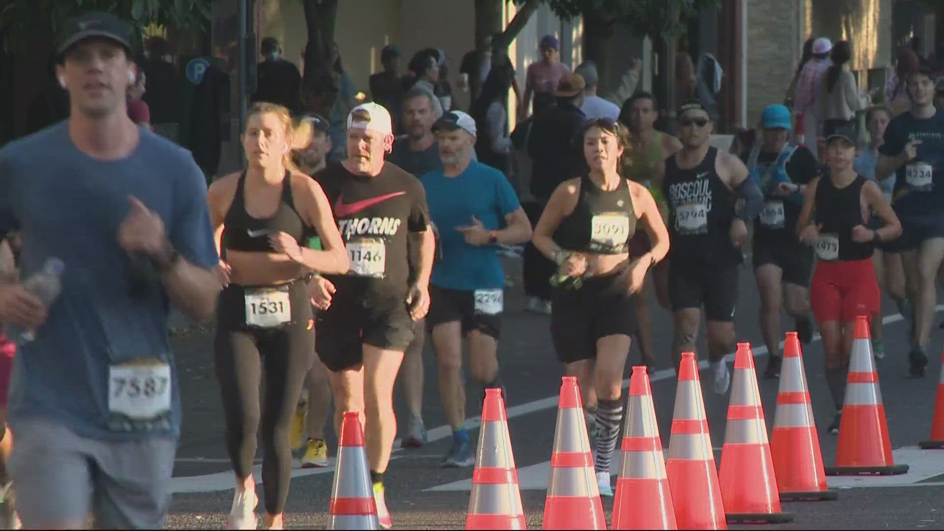 The 51st annual Portland Marathon will be held Oct. 1. Chris McGinness spoke with Red Lizard Running Club, which helps runners cross the finish line.