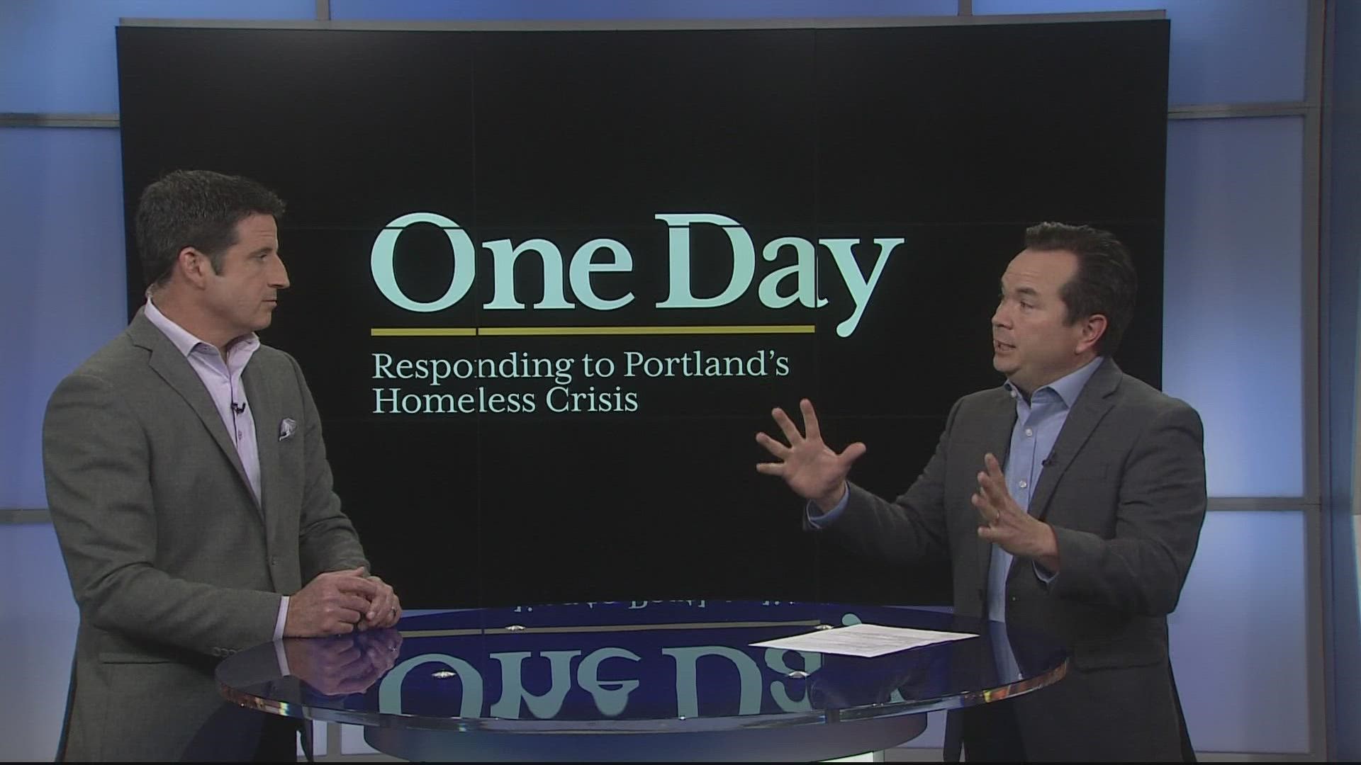 A new KGW documentary called 'One Day' takes a closer look at Portland's homeless crisis. Kyle Iboshi joined Sunrise to talk about the making of the documentary.