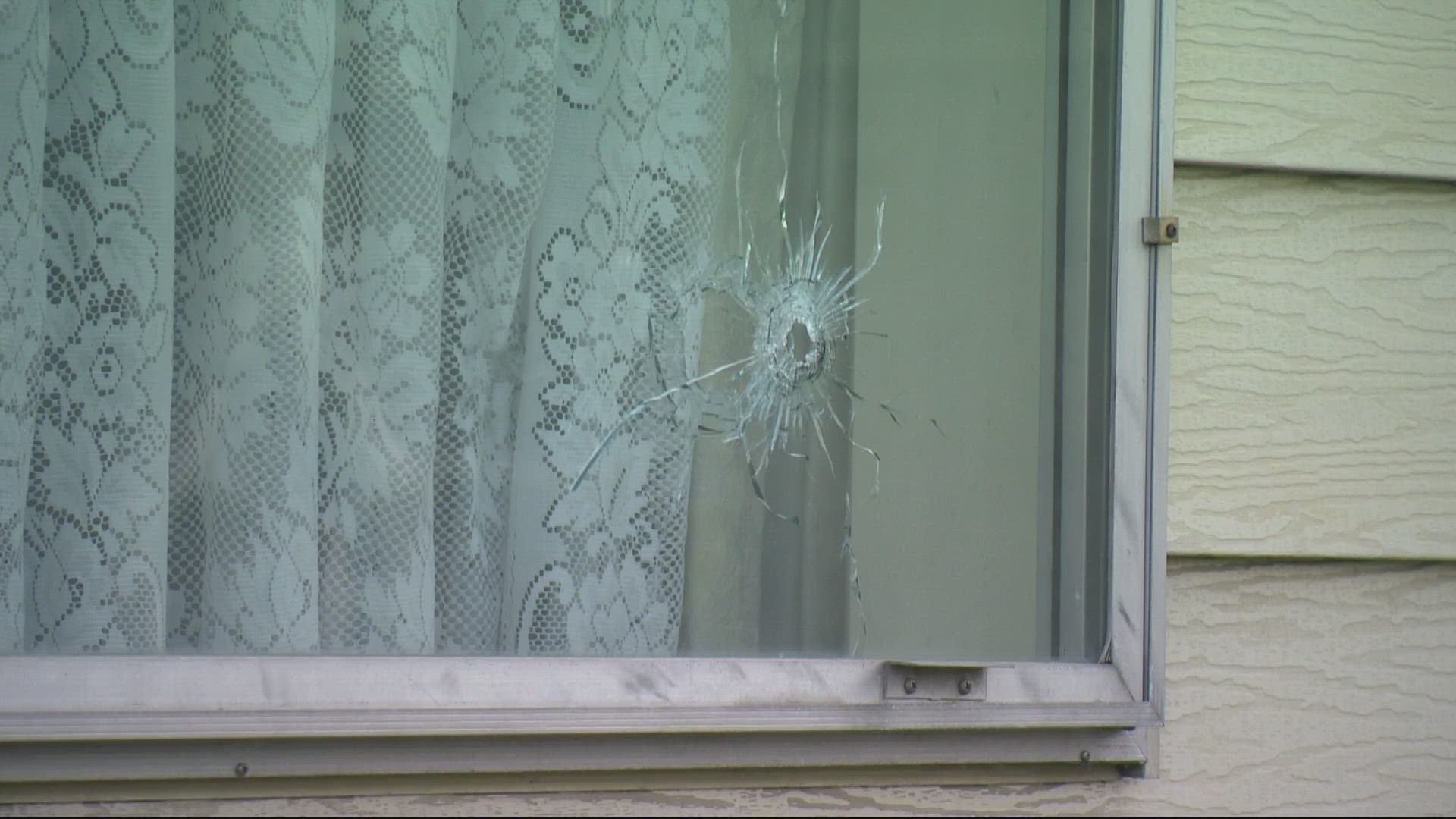 Three homes were hit with bullets just before 2 A.M. Sunday morning in Northeast Portland marking the third reported shooting this weekend.