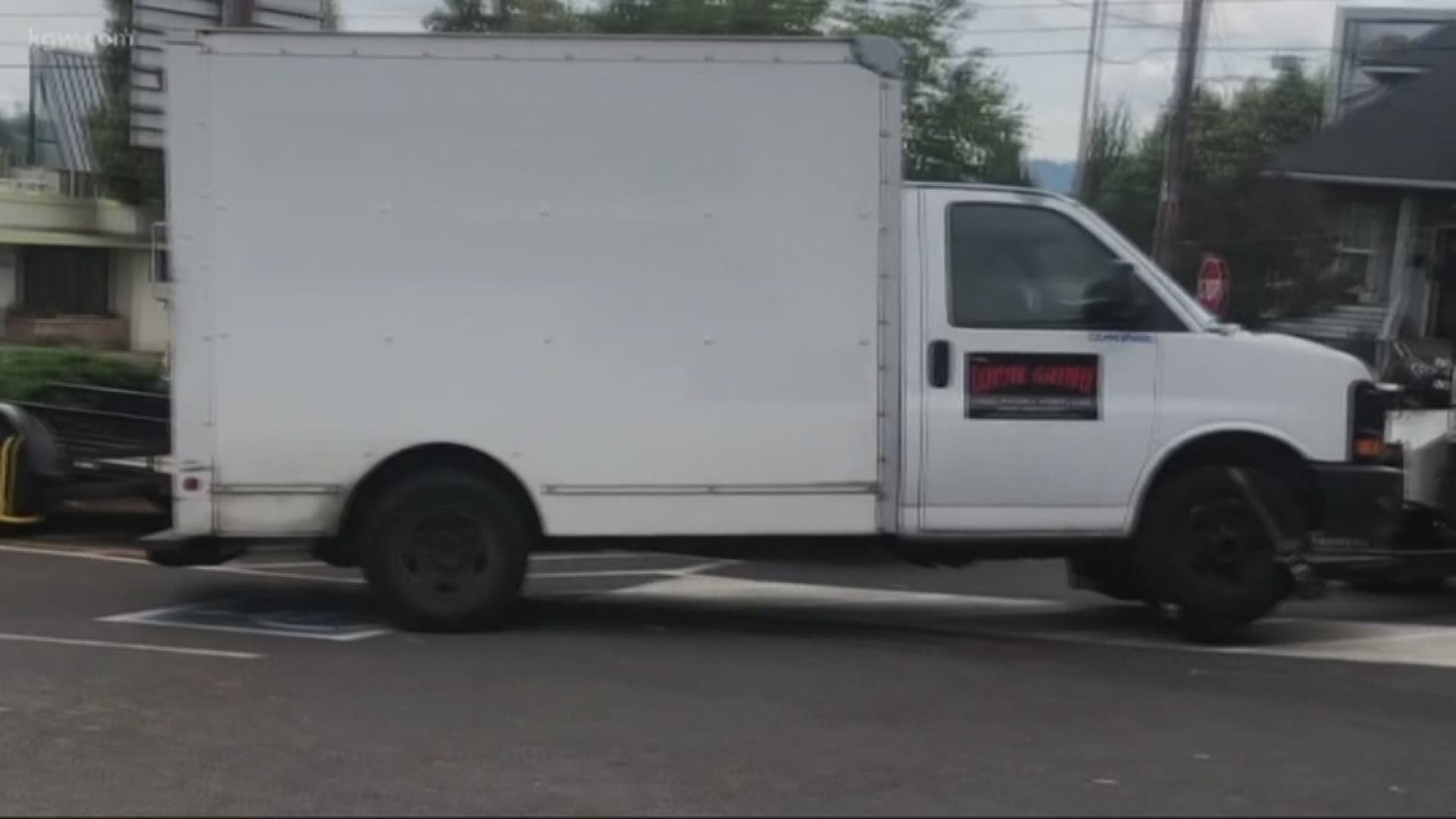 A truck owner found his stolen vehicle by accident.