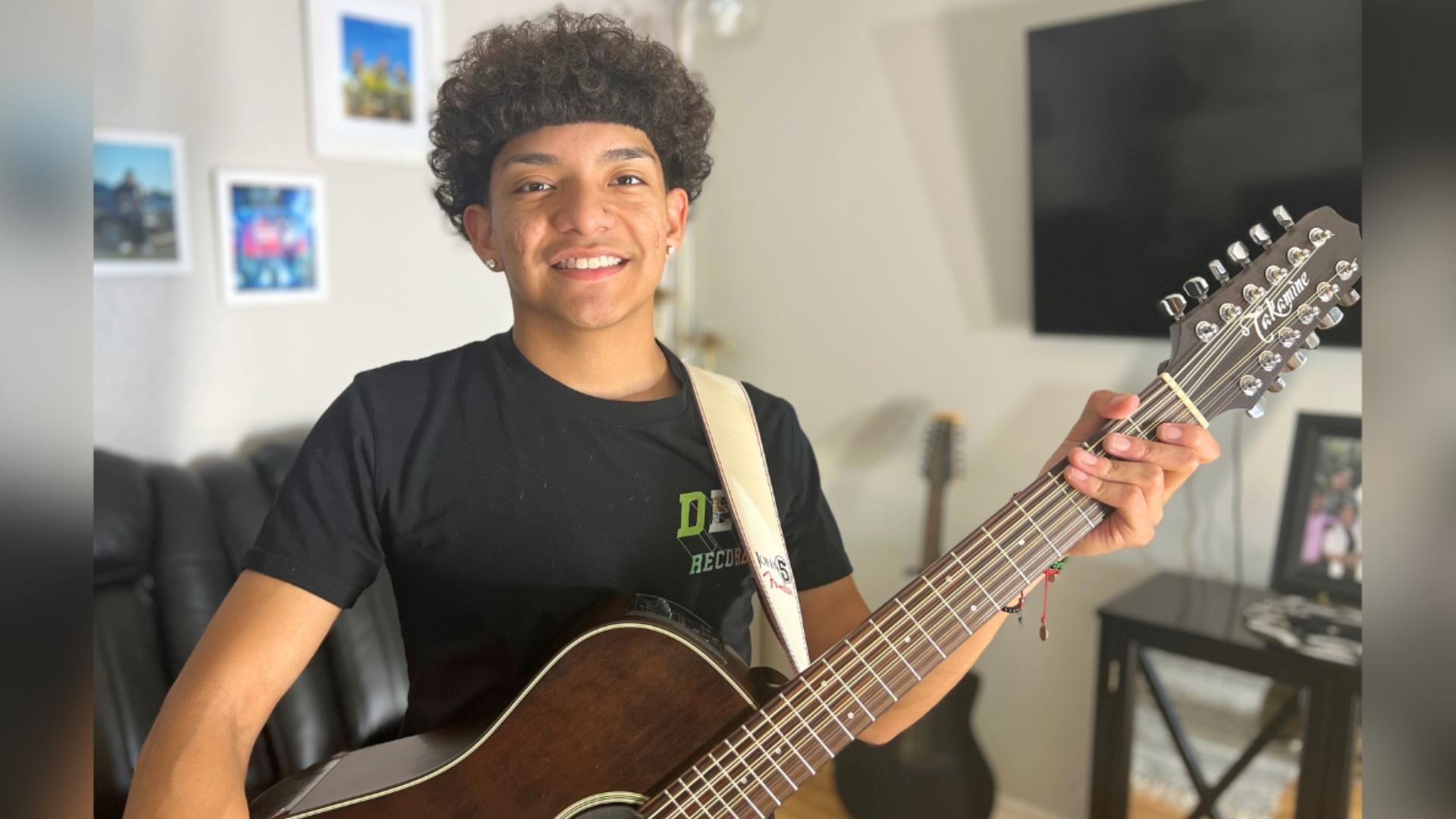 Influenced by his brothers, Emanuel Garcia began developing his skills with the guitar at just 15 years old. Now, he's signed to the record label Del Records.