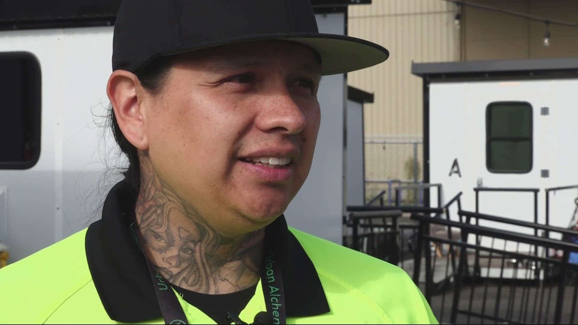 Danny Contreras Martinez was released from prison three years ago. Now he helps people get into permanent housing as a way to give back.