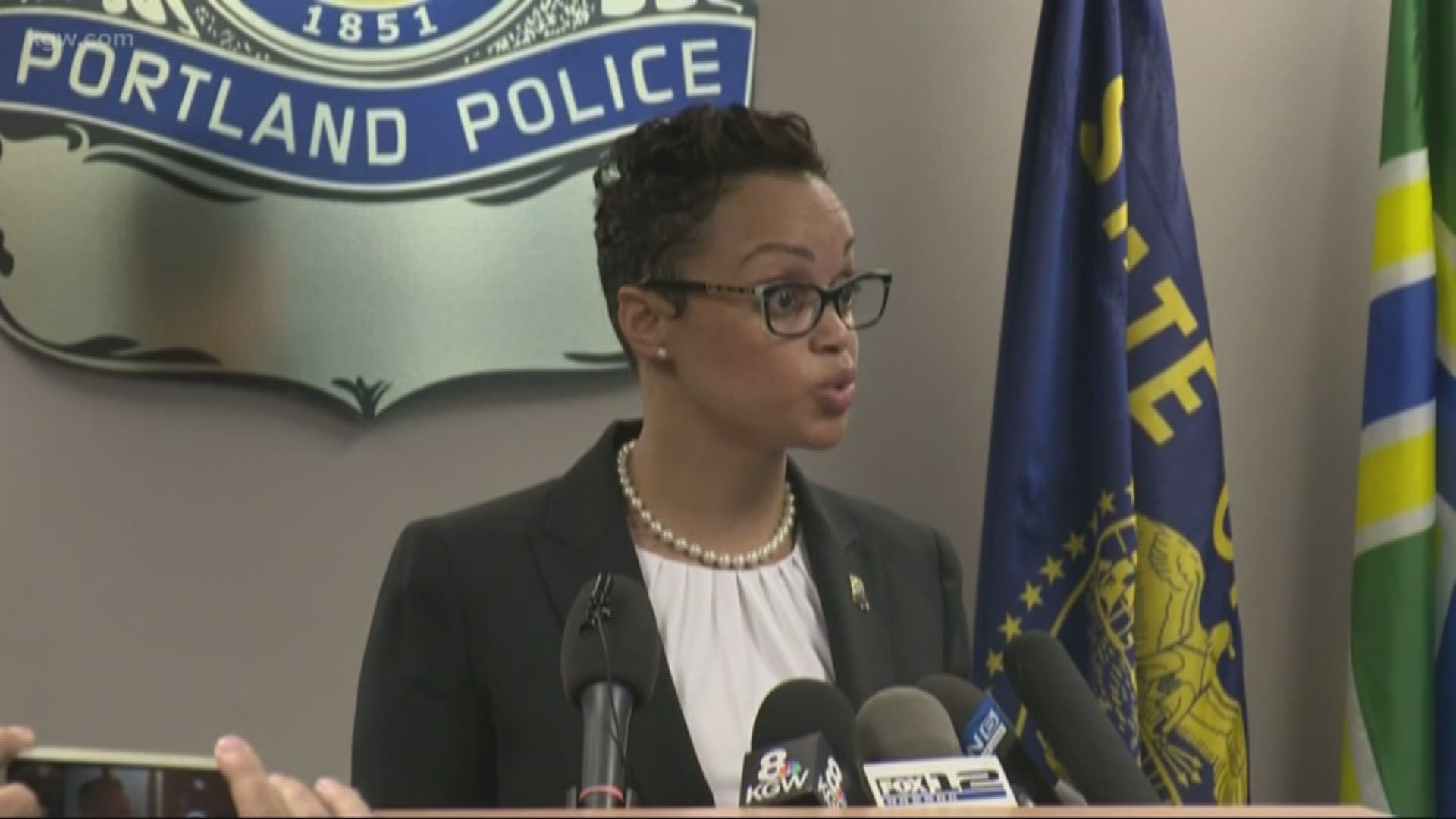 Portland Police Chief Danielle Outlaw is leaving Portland and heading to Philadelphia where she's accepted a job as the city's new police commissioner.