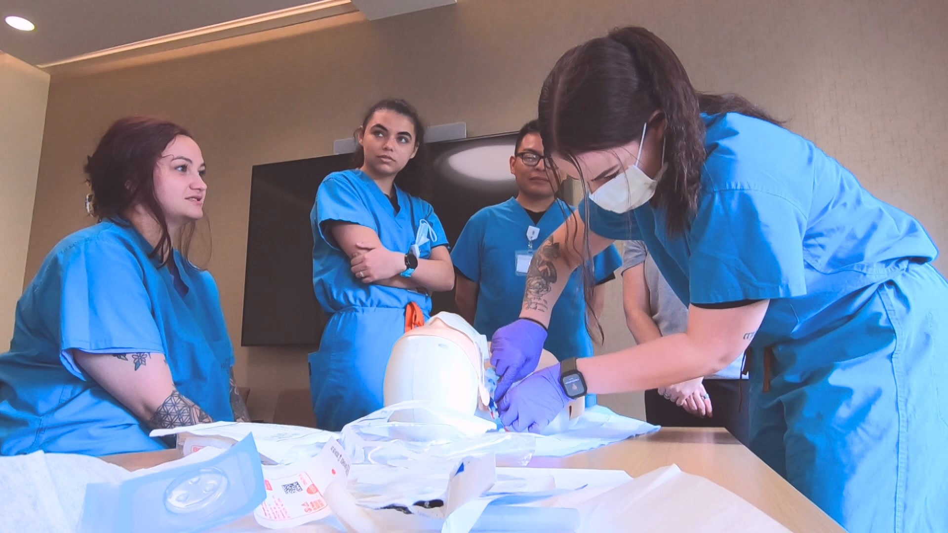 Oregon Health and Science University is only one of four U.S. civilian trauma centers participating in the program, and the only one in Oregon to offer the course.