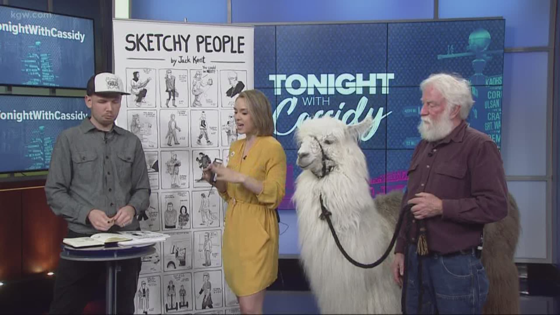 Sketchy People artist Jack Kent finds a fun moment to draw that just might make it in his next book.
@sketchypeoplepdx
#TonightwithCassidy