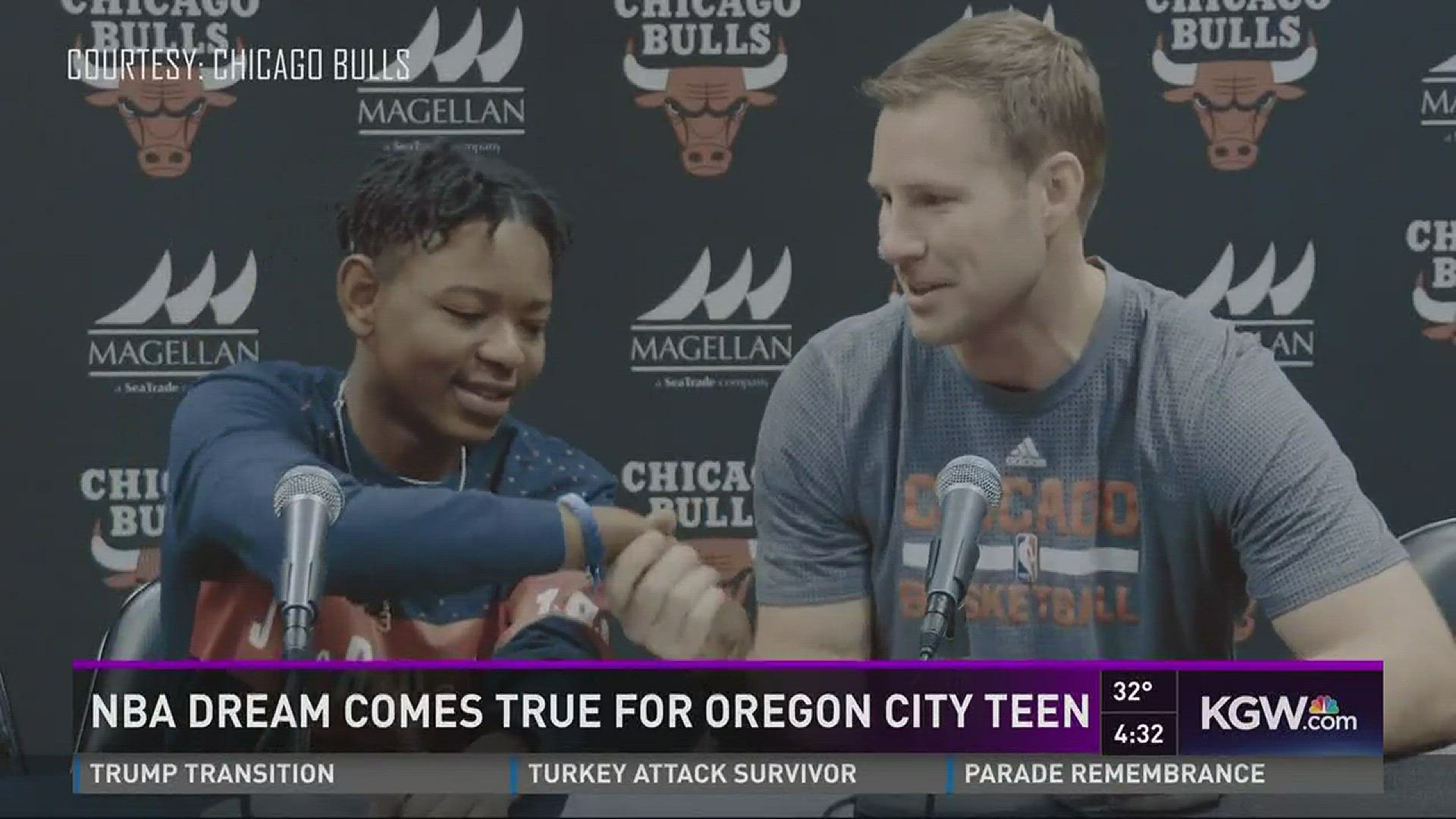 NBA dream comes true for Oregon City teen