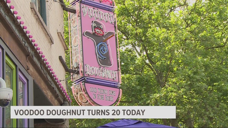 Voodoo Doughnut celebrates 20 years in business