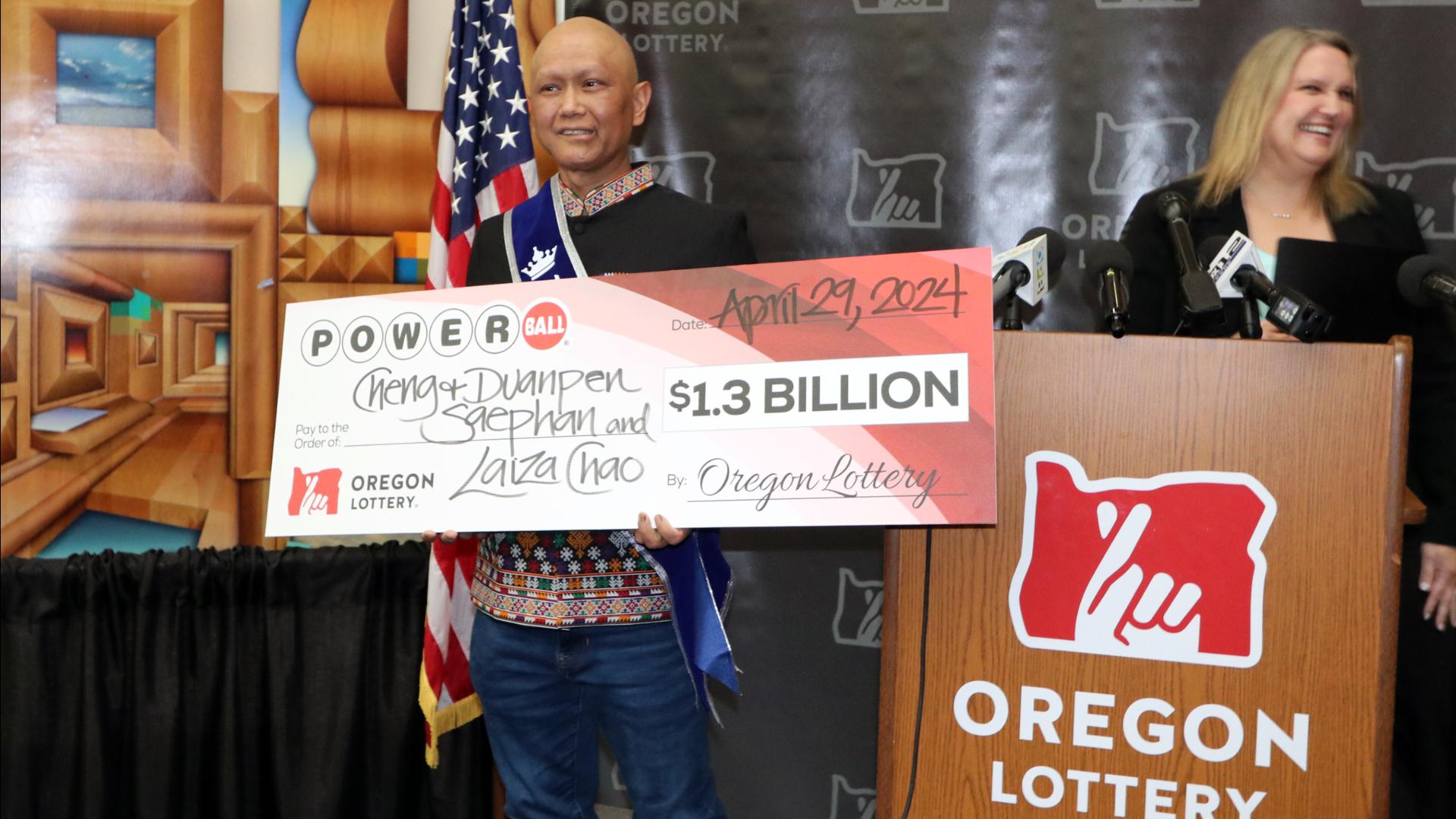 Cheng Saephan, one of three winners of the $1.3 billion Powerball jackpot, said he's been battling cancer since 2016.