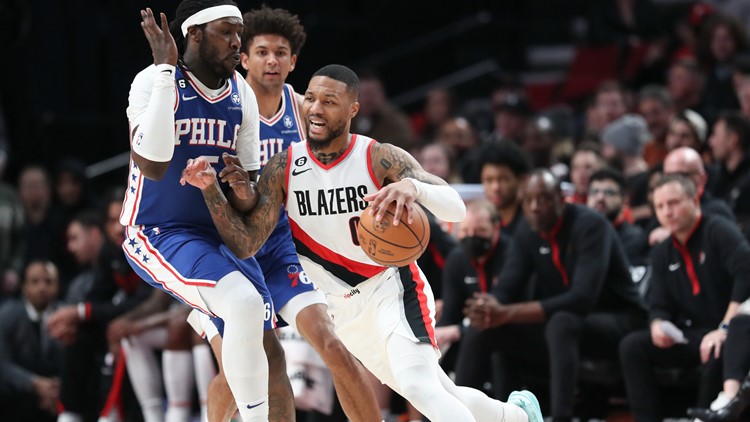 Blazers' slide continues with 105-95 loss to 76ers