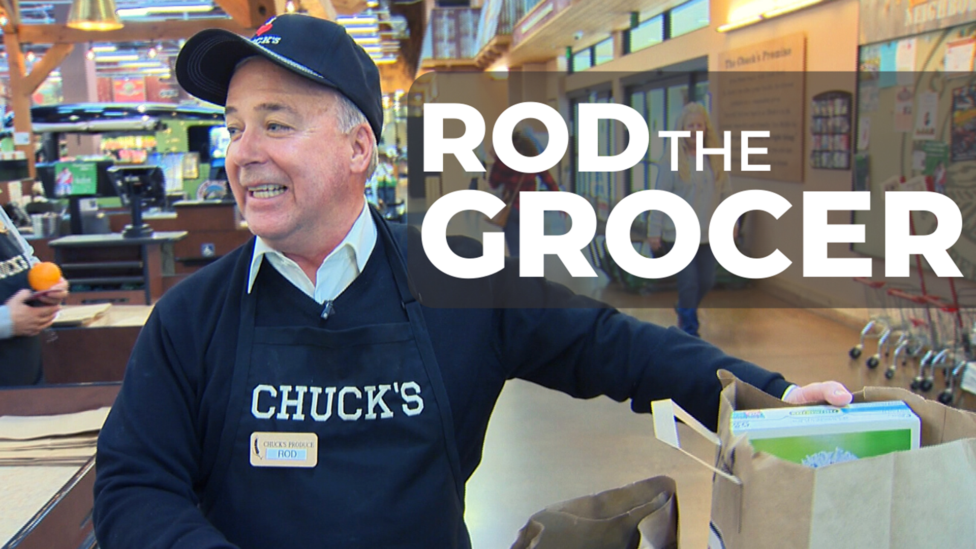 Rod tries the grocery business and learns how to bake bread, make orange juice, and pick the perfect produce.