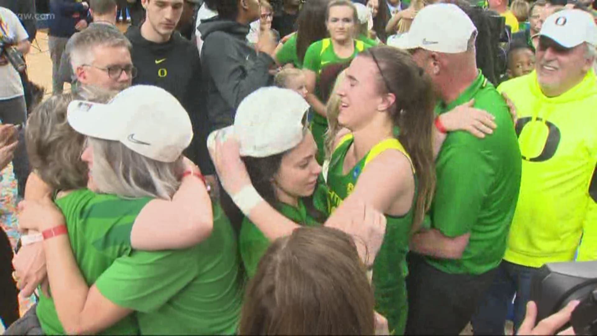 Oregon is preparing to face Baylor in the Final Four.