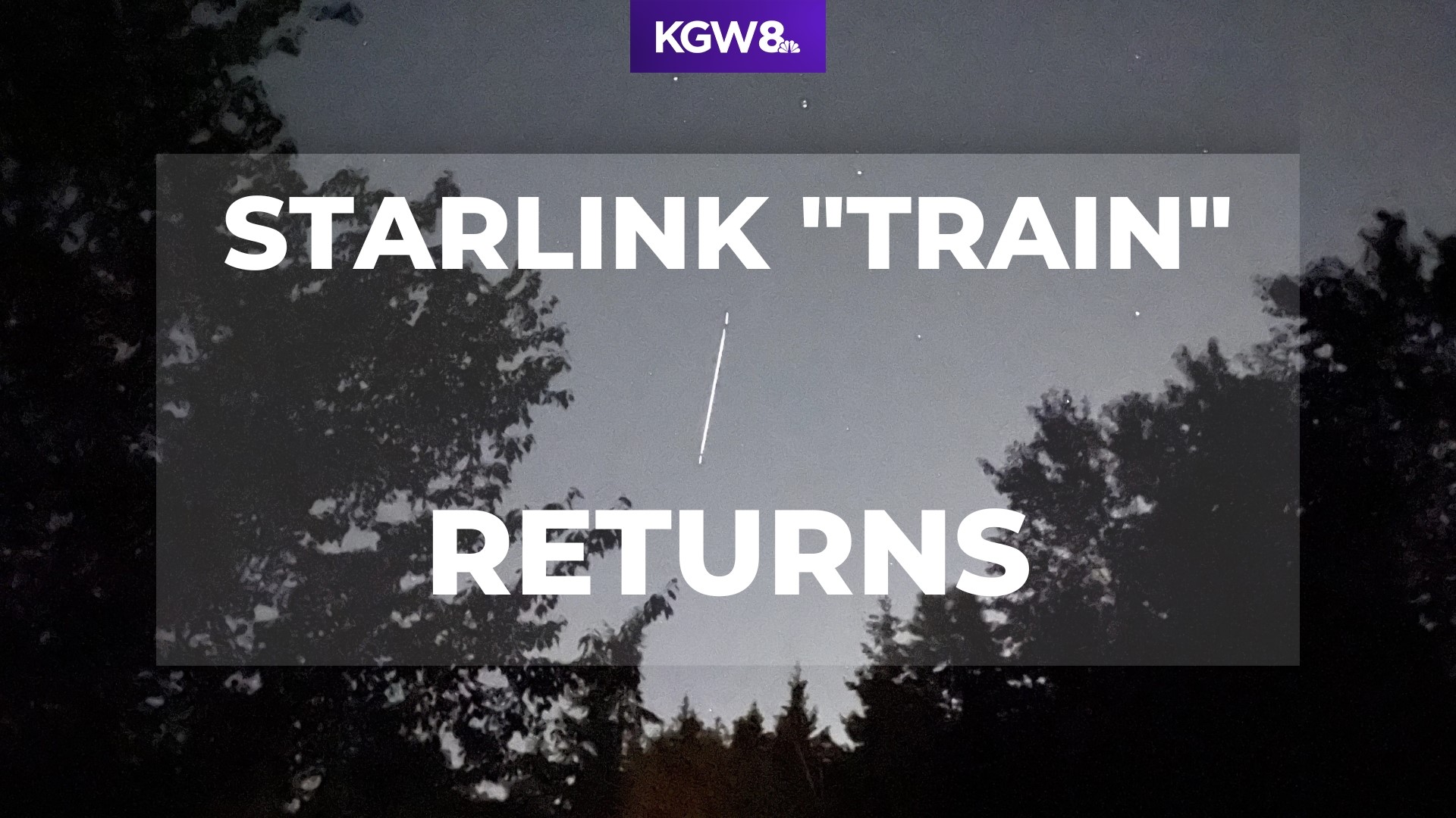 If you haven't caught a glimpse of the Starlink "train" yet, there will be some more chances to see it Monday night and the nights following.