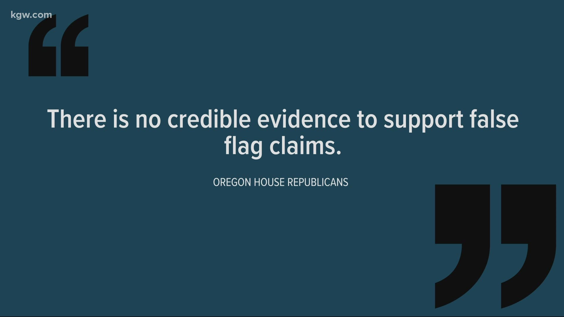 House Republicans released a statement about Oregon Republican Party’s resolution labeling Capitol insurrection as “false flag.”