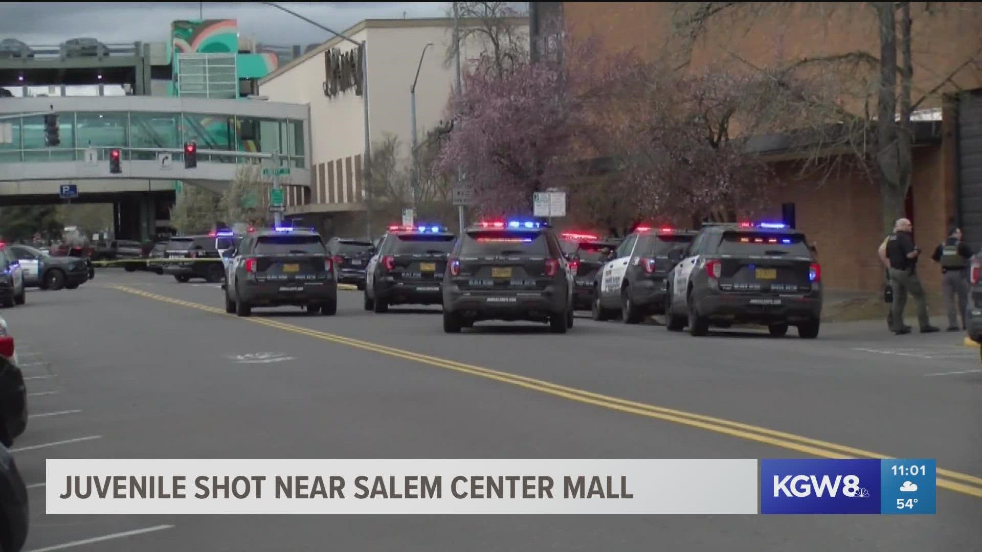 Police do not have a suspect in custody. There is still an active investigation in the area near Salem Center mall and people should avoid the area.