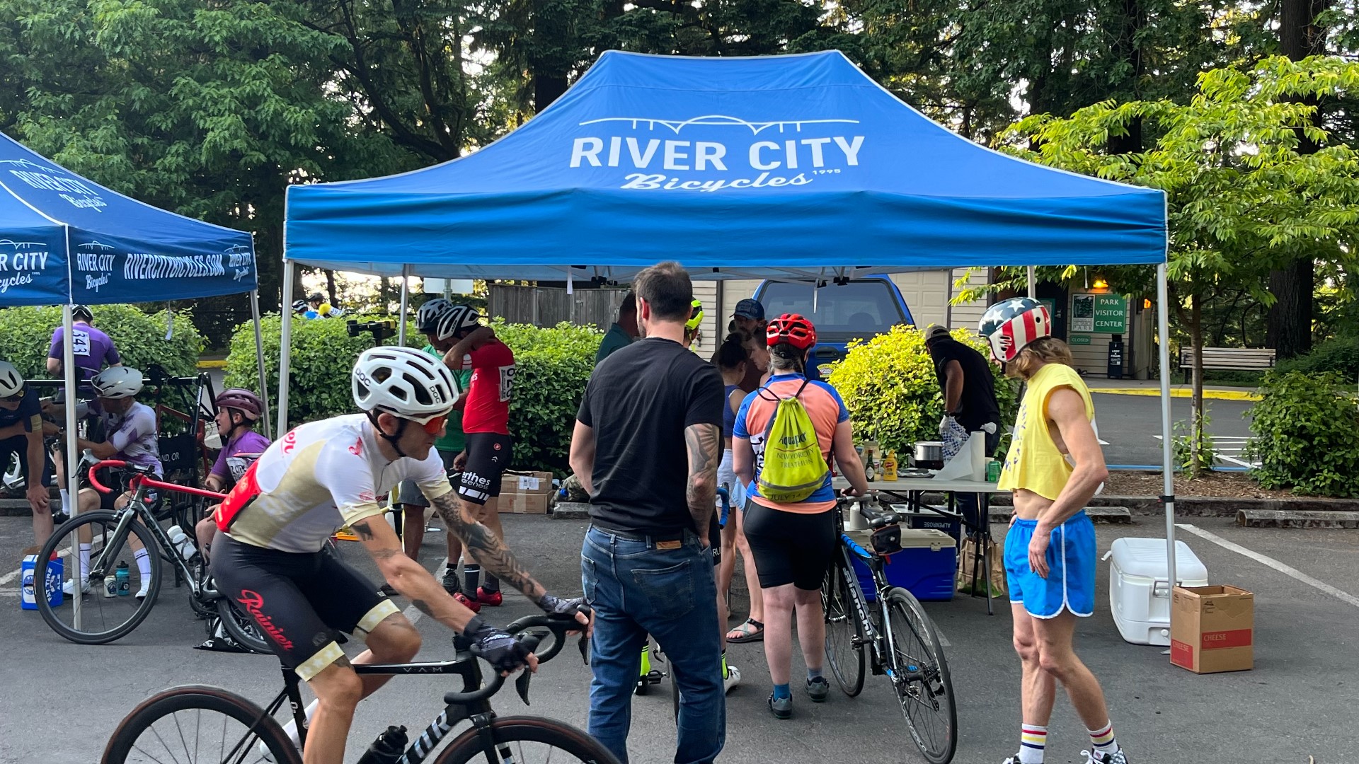 Mount Tabor Bike Series in Oregon