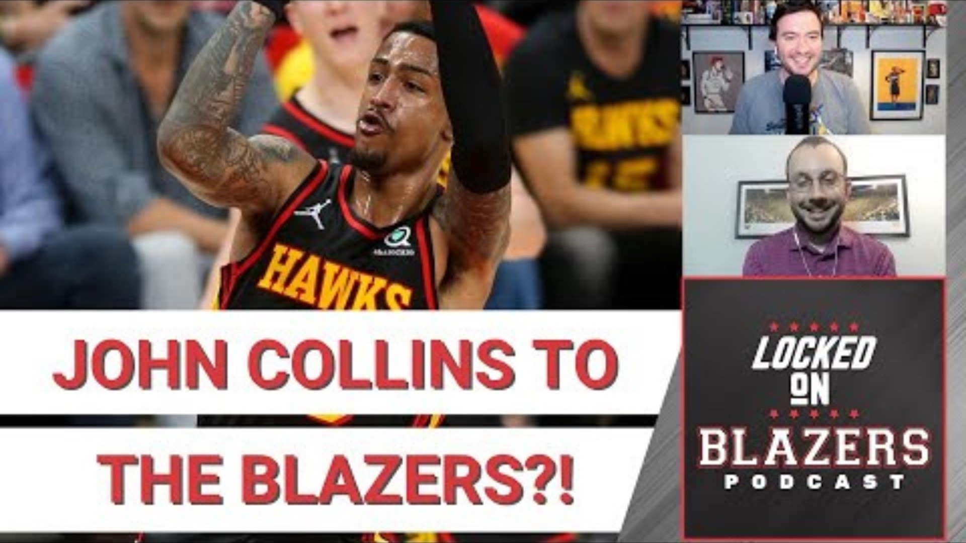 The Trail Blazers and Hawks have been connected all over the rumor mill with a deal involving Hawks big man John Collins and Portland's No. 7 draft selection.