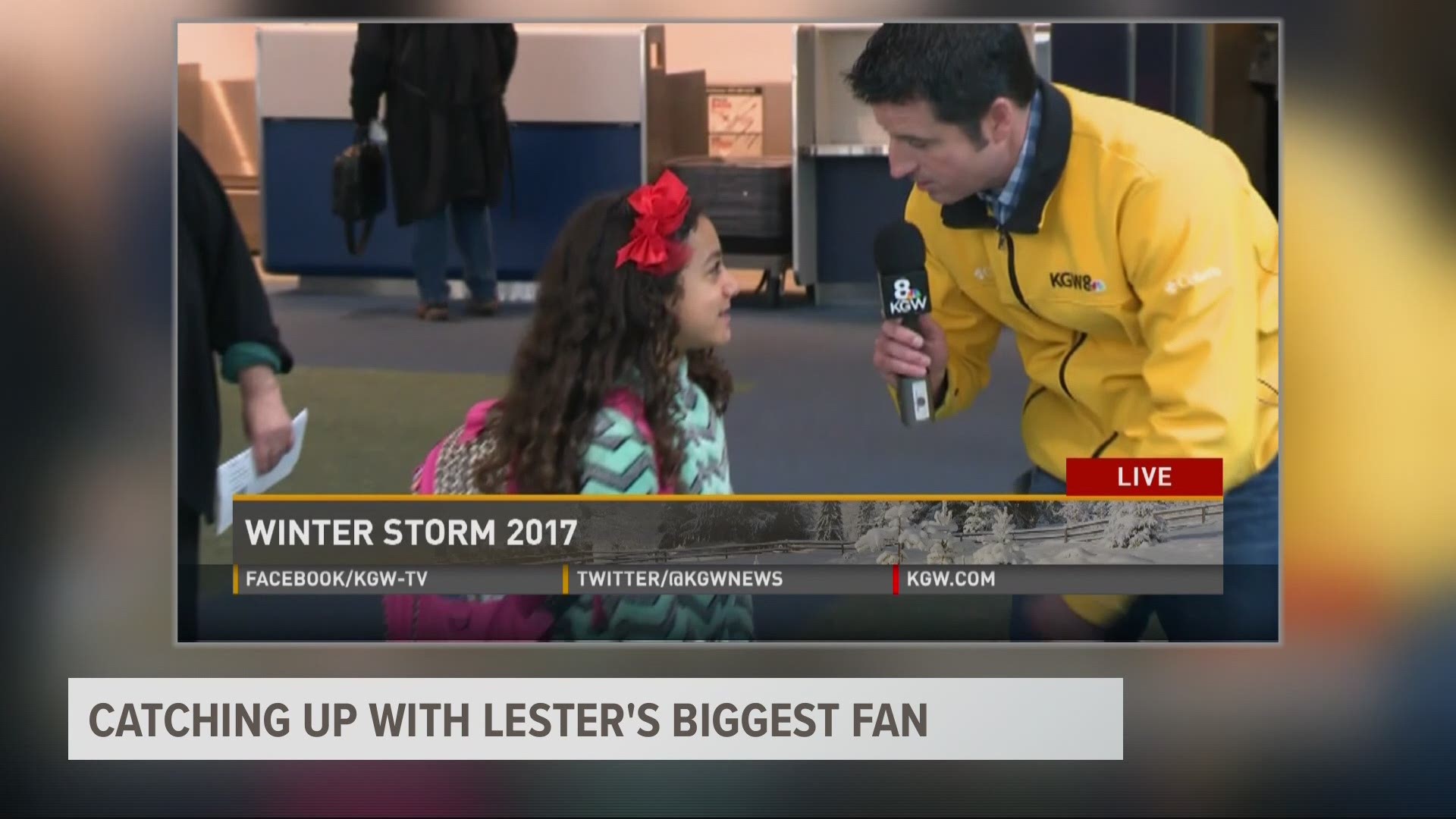 It's been a year since then-7-year-old Jaden let KGW's Drew Carney know in no uncertain terms that he would prefer to meet Lester Holt. While Holt was in town Monday, he and Drew revisited the story and gave us an update on Jaden.