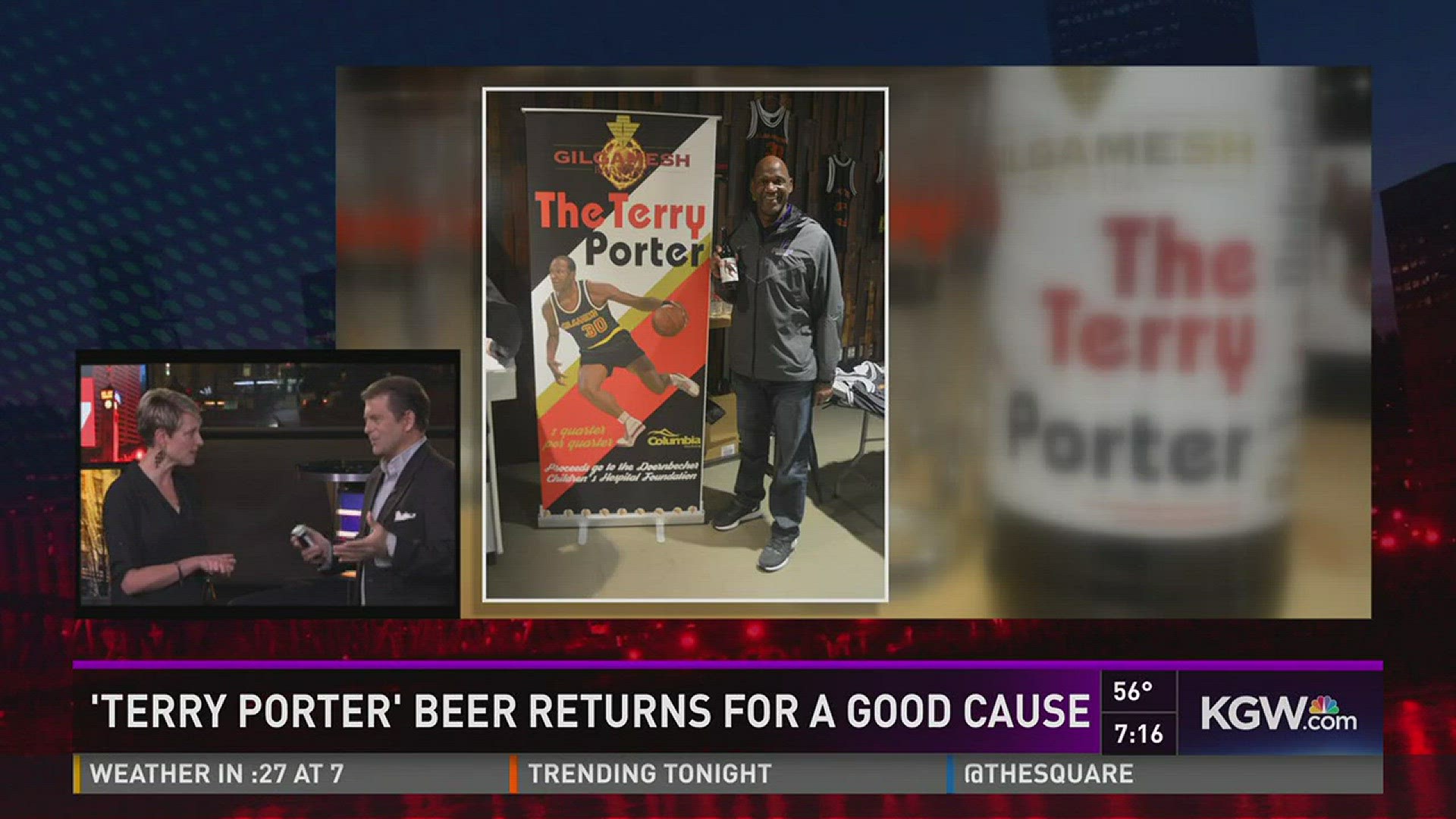 Proceeds from the limited edition ale go to the Doernbecher Children's Hospital