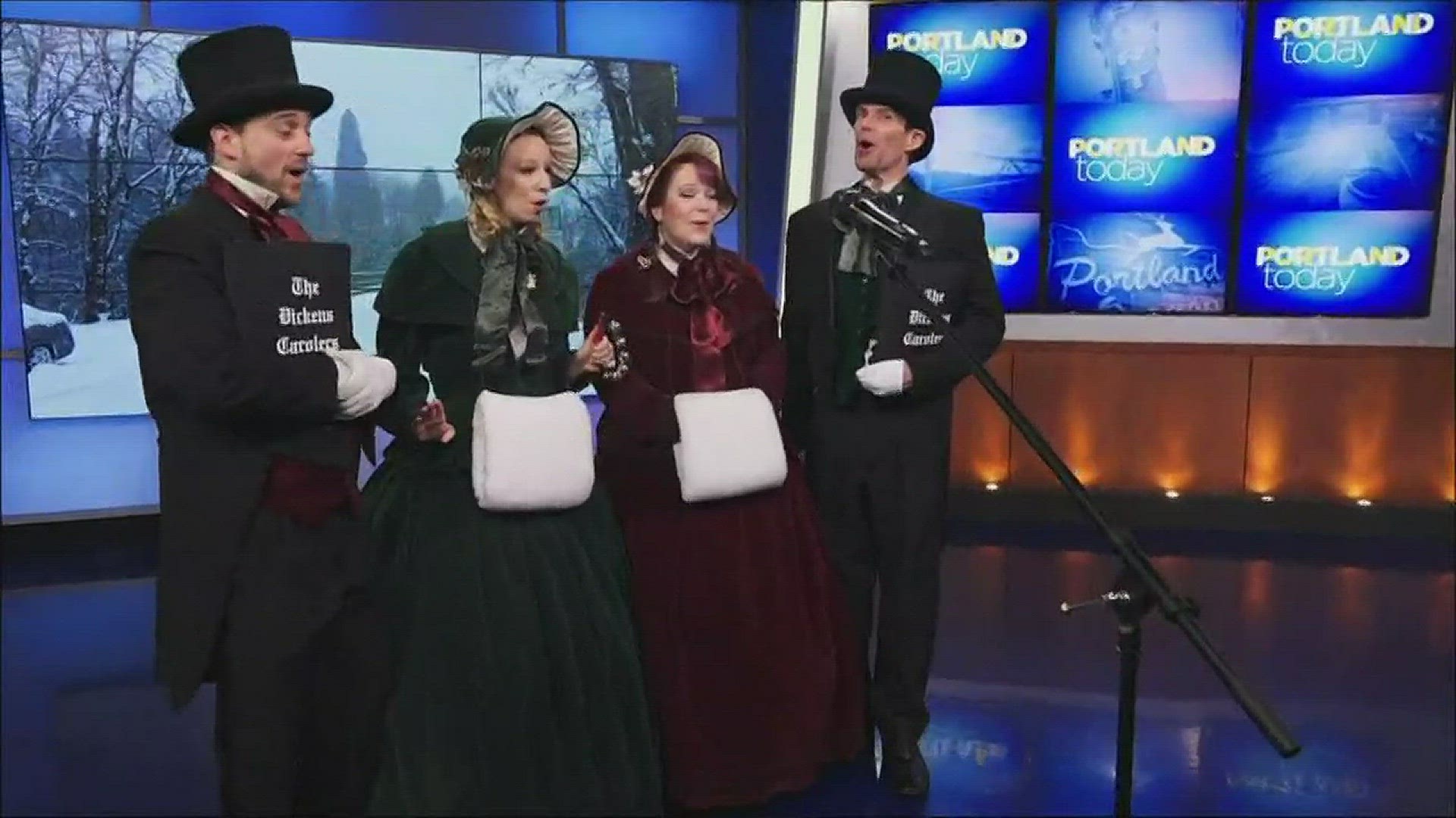 Feel Good Friday: The Dickens Carolers sing again