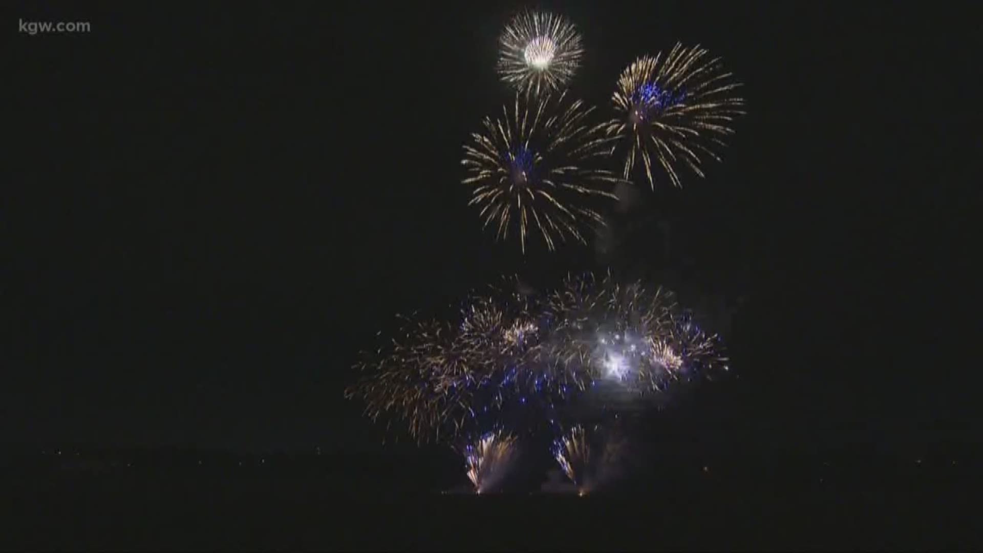 The annual Fort of Vancouver fireworks show was hyped to be the biggest in 20 years.