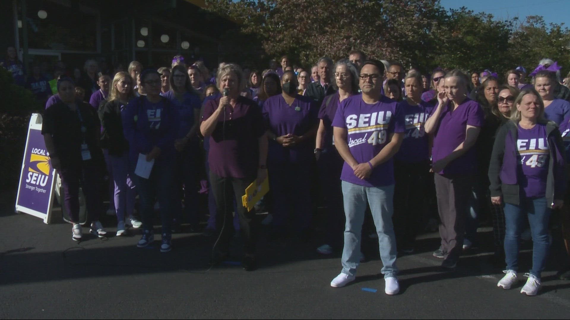 The vote allows the union's bargaining team to call a strike at any time after Sept. 30, although the union will give Kaiser 10 days advance notice.