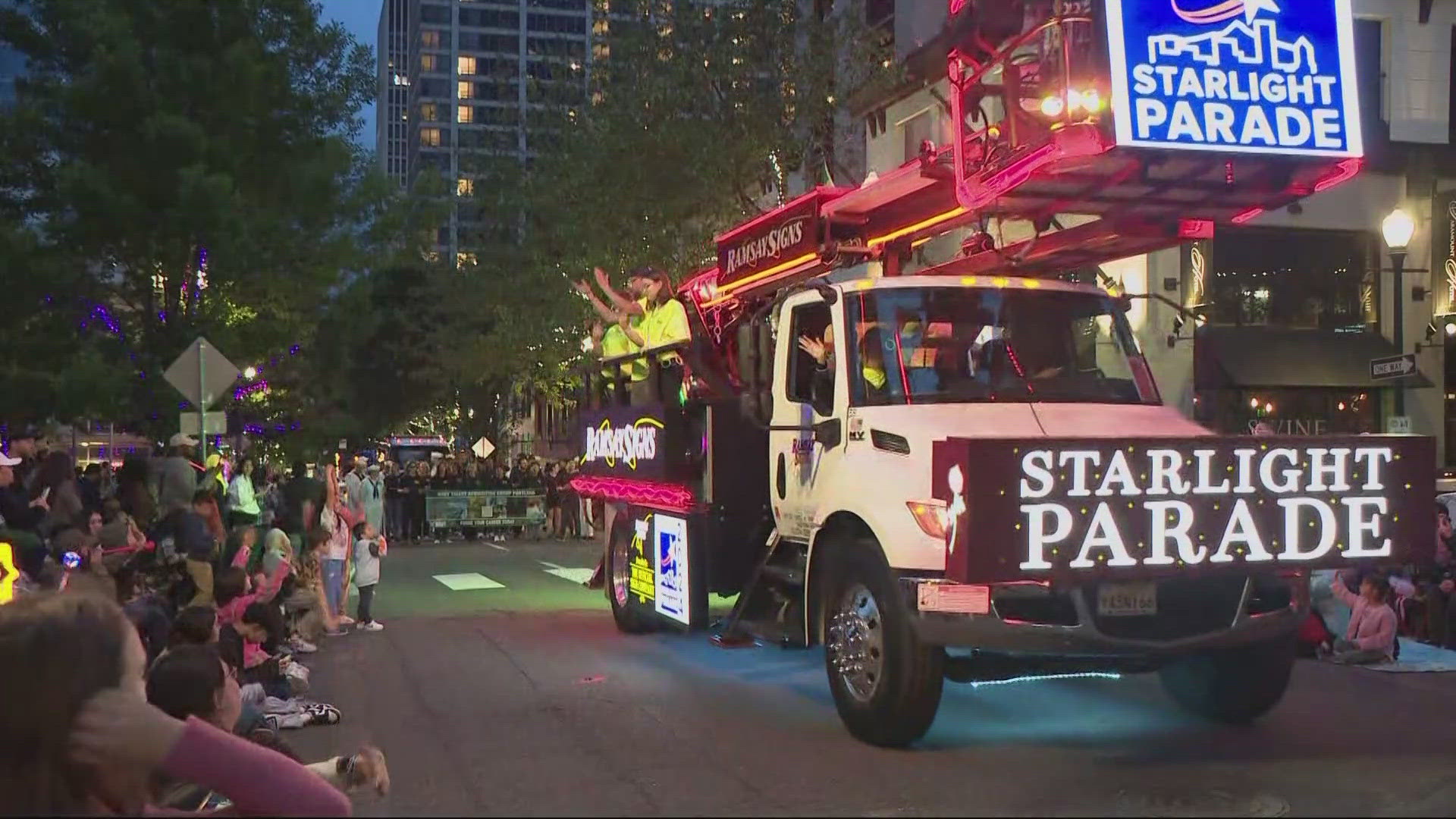Saturday saw the return of the Starlight Run and Parade, both happening amid nice weather in downtown Portland.