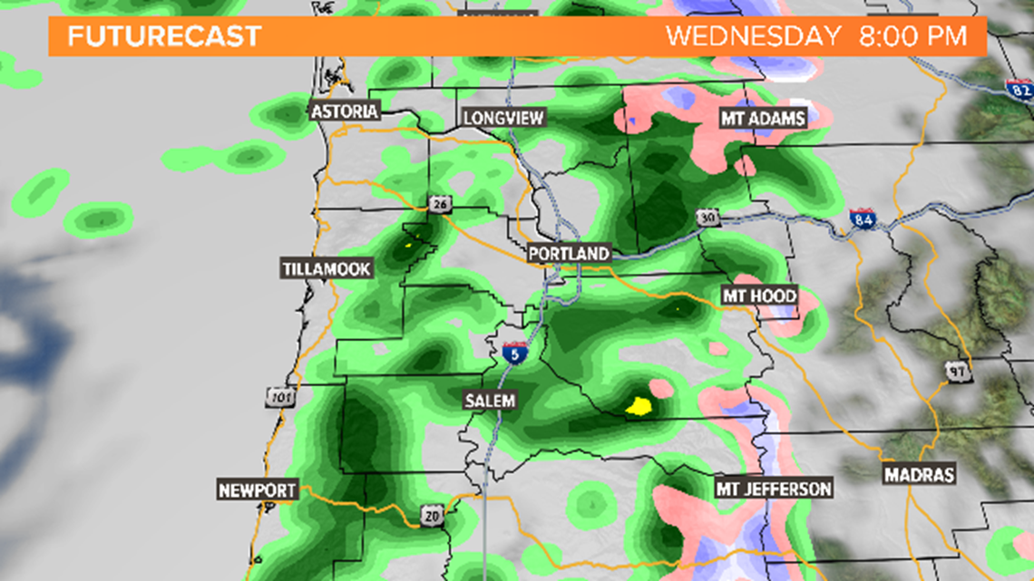 Snow coming to the Cascade passes; up to 2' at the resorts