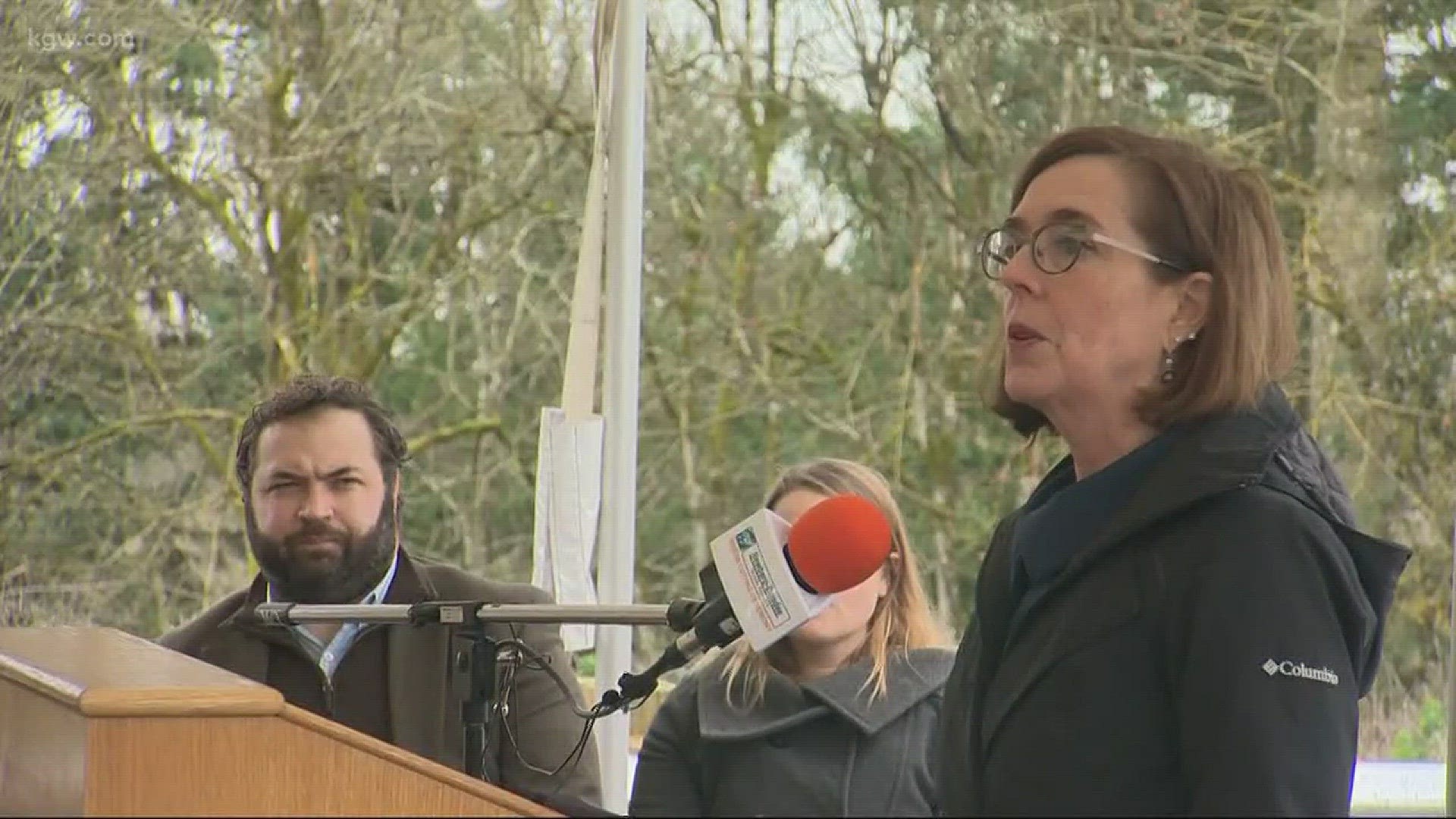 Oregon Gov. Kate Brown said Oregon will support the state of Washington after the Amtrak derailment