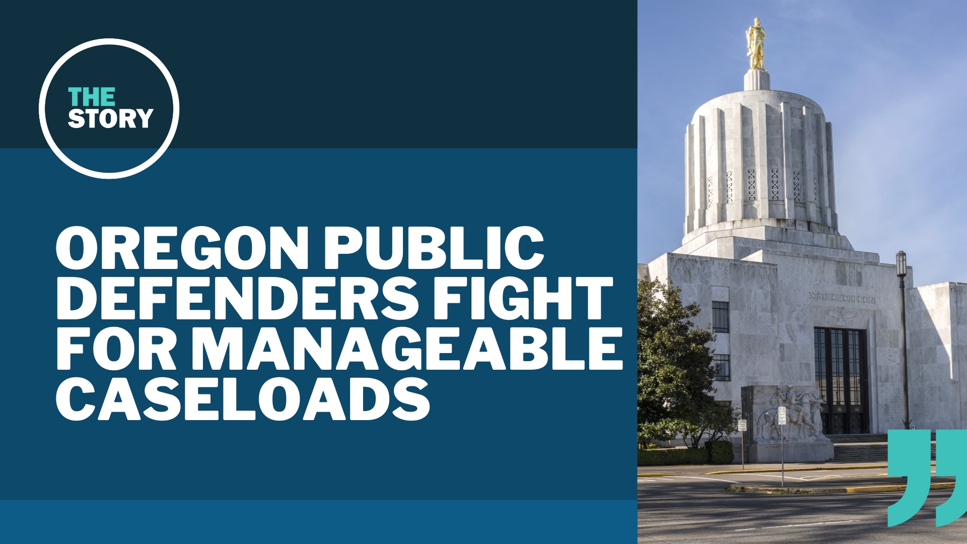 Oregon Address Oregon public defenders push plan to address unrepresented crisis | kgw.com