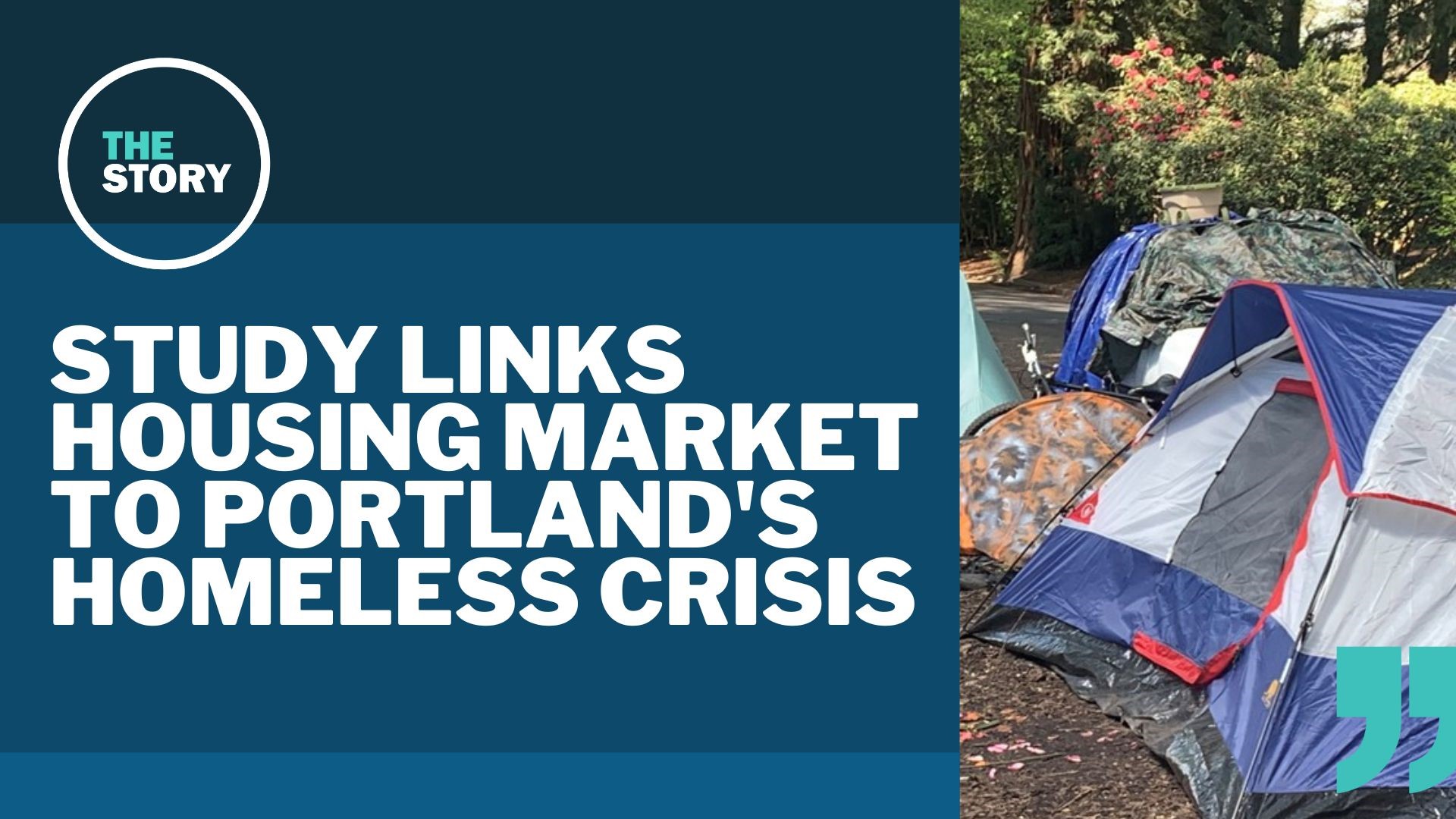 A new study by a pair of researchers revealed how Portland's housing market plays a much bigger part in the crisis than many might think.