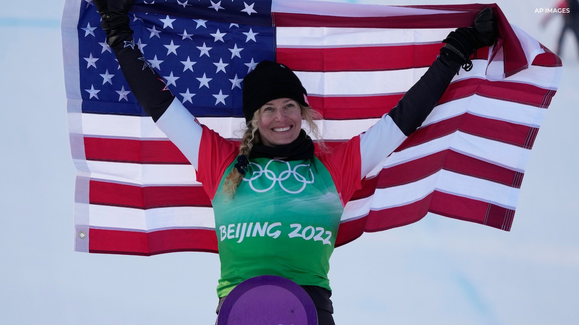 Lindsey Jacobellis earns first Beijing Olympics gold medal for US