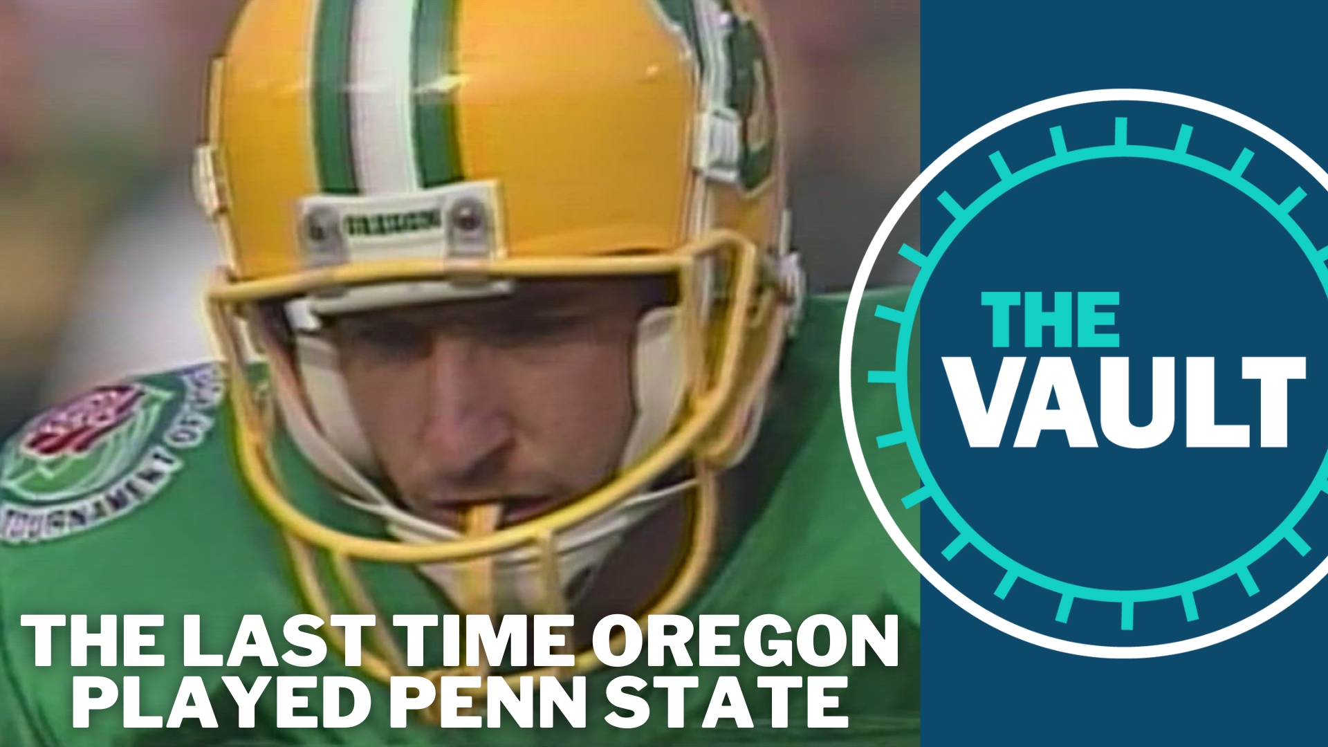 Oregon and Penn State last met in the 1995 Rose Bowl, where the Ducks fell after it looked like they might make a comeback.