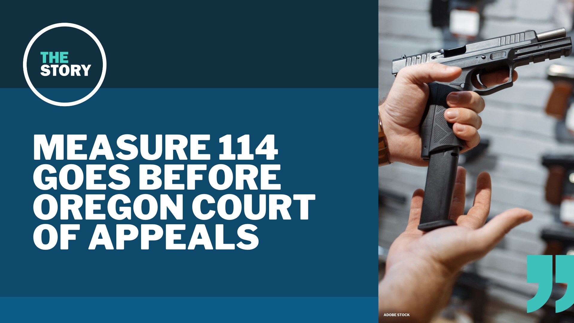 Measure 114 hasn't taken effect since voters narrowly passed it in 2022. This week, the state appeals court heard arguments to try to revive the gun control law.